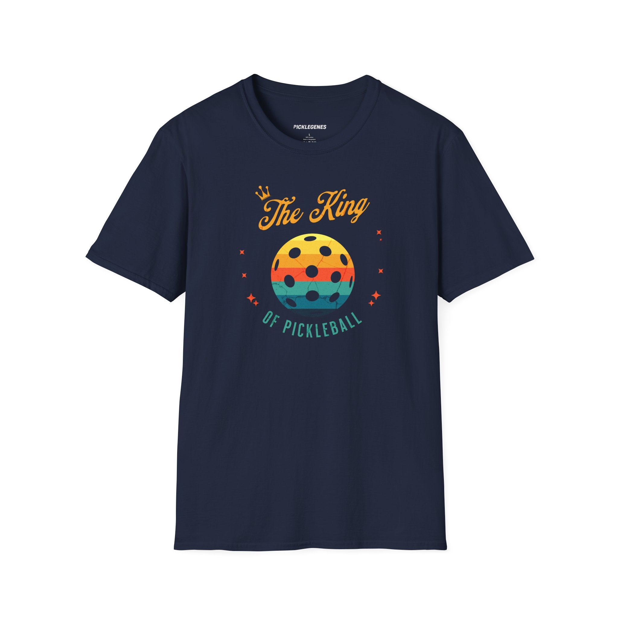 The King Of Pickleball T-shirt for Men - Pickleball T-Shirt Design 13