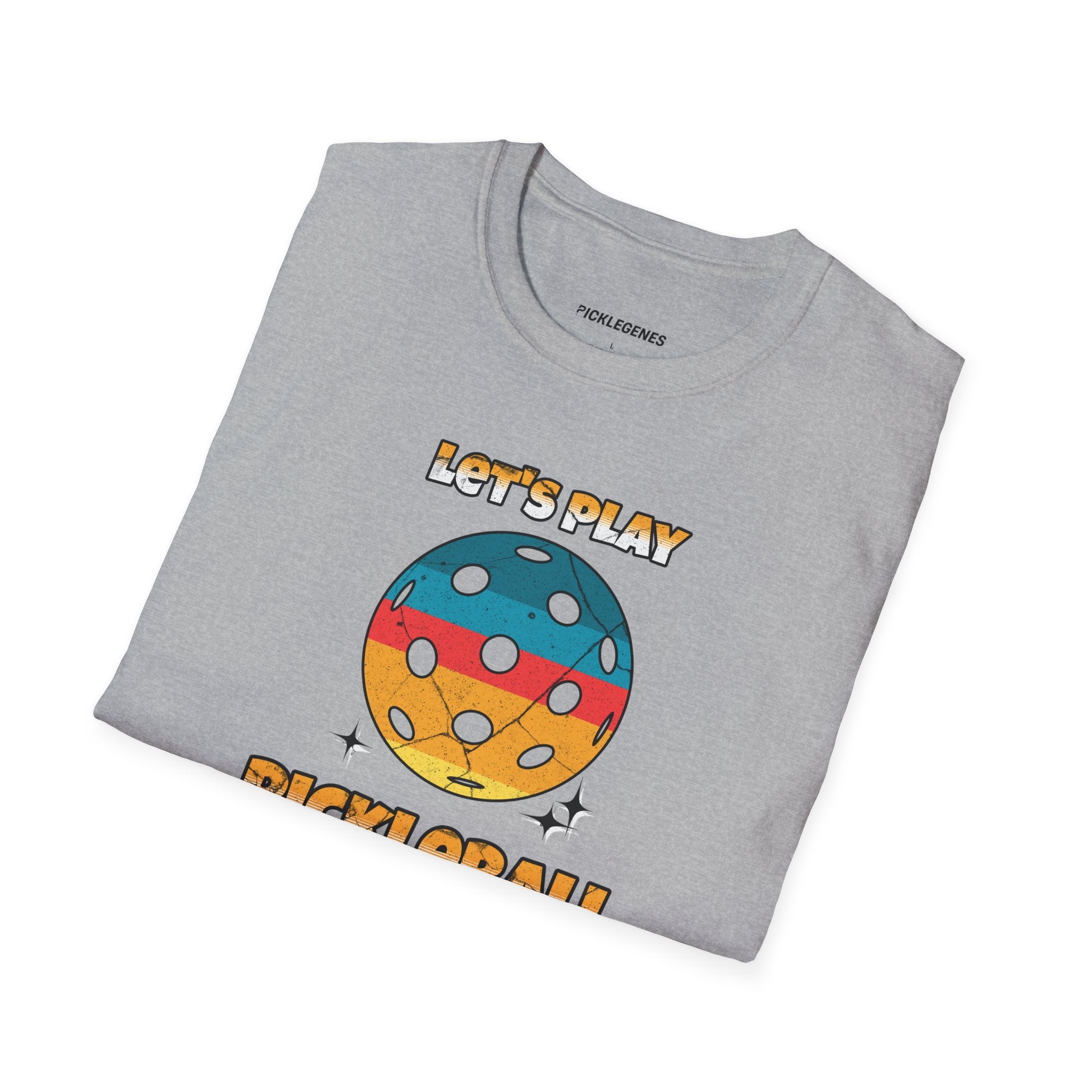 Let's Play Pickleball T-shirt - Pickleball T-Shirt Design 23