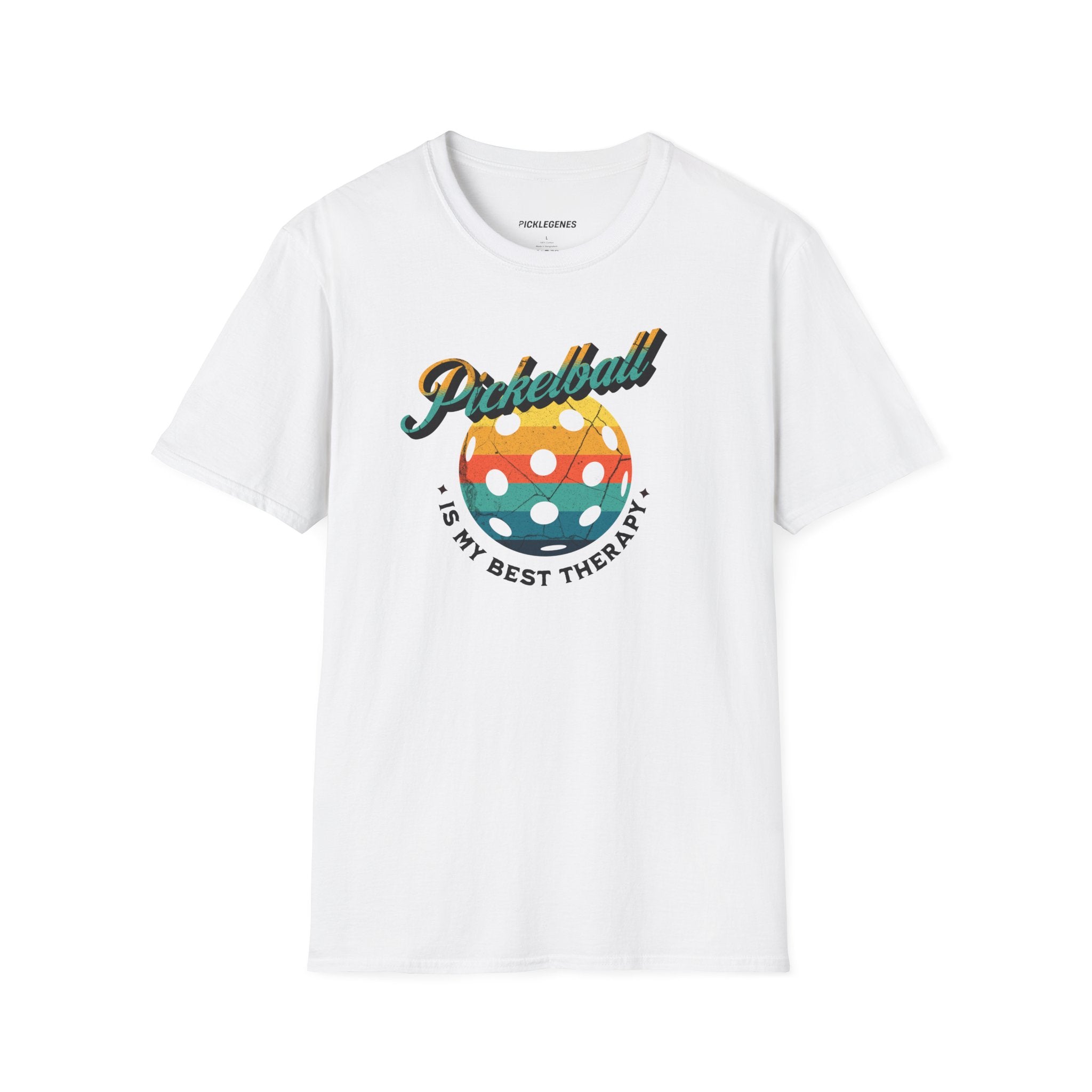 Pickleball Is My Best Therapy Funny Pickleball T-shirt - Pickleball T-Shirt Design 10