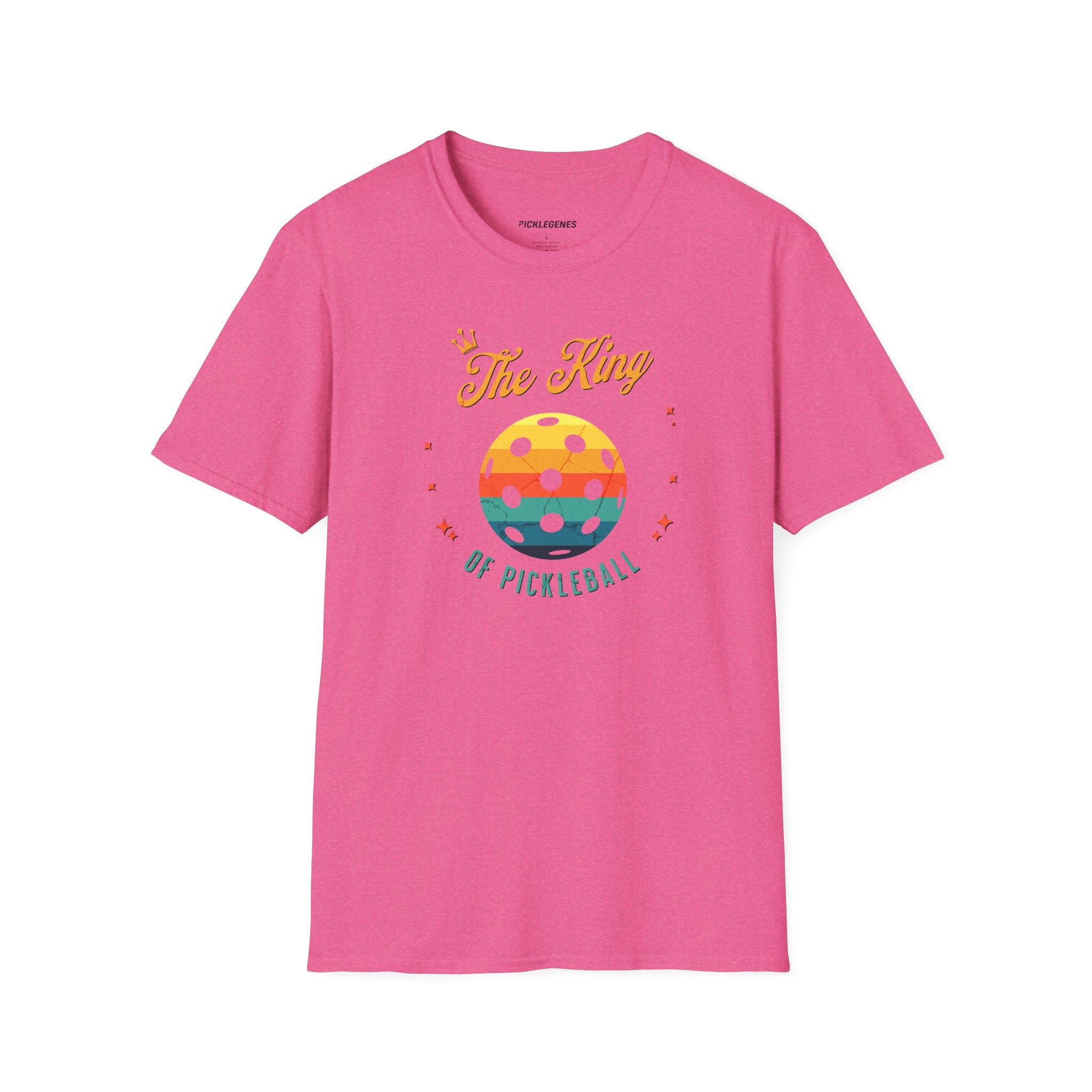 The King Of Pickleball T-shirt for Men - Pickleball T-Shirt Design 14