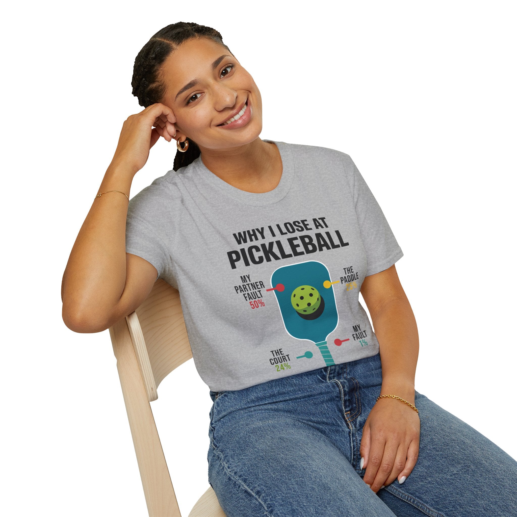 Why I Lose At Pickleball T-shirt - Pickleball T-Shirt Design 30