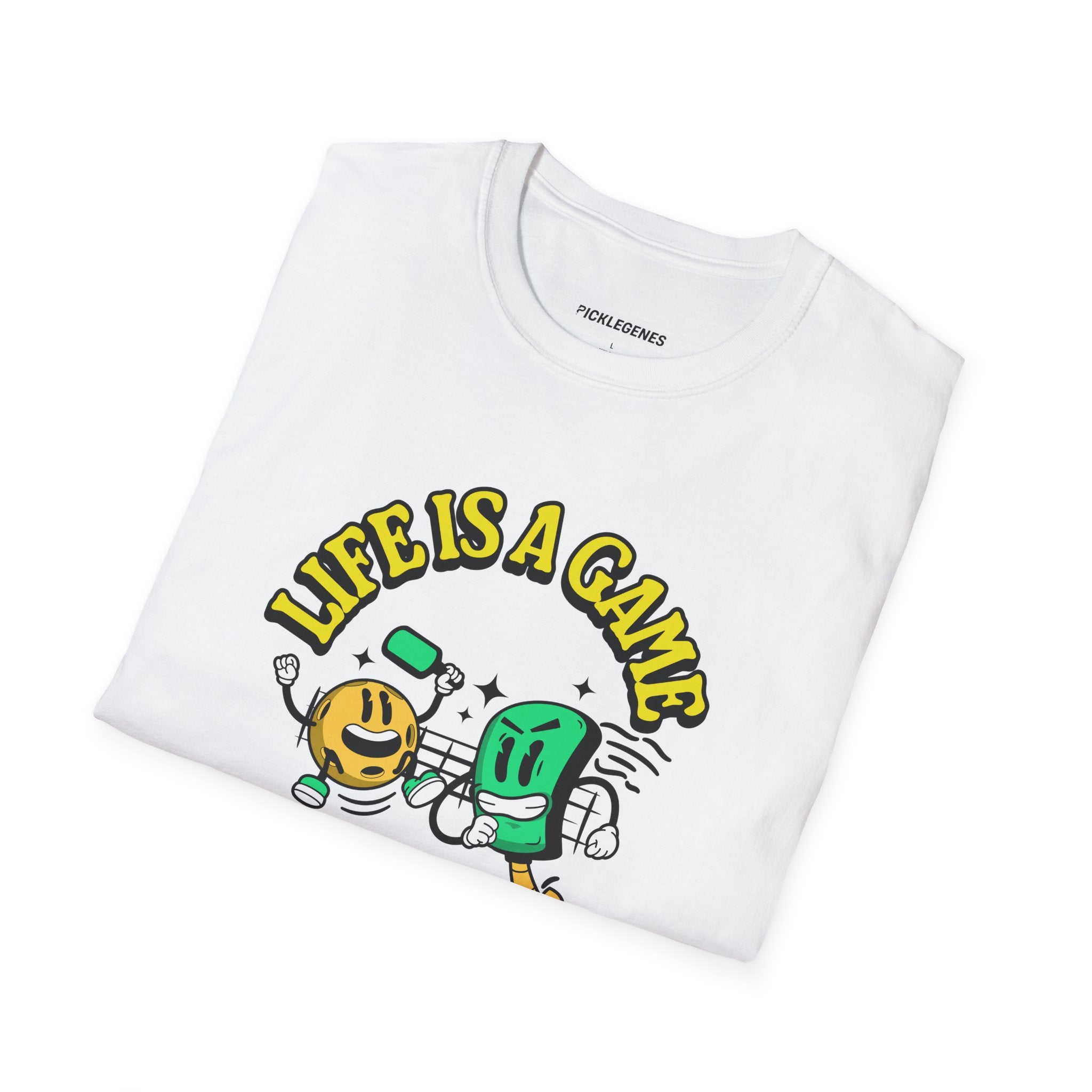 Life Is A Game Pickleball T-Shirt - Pickleball T-Shirt Design 17