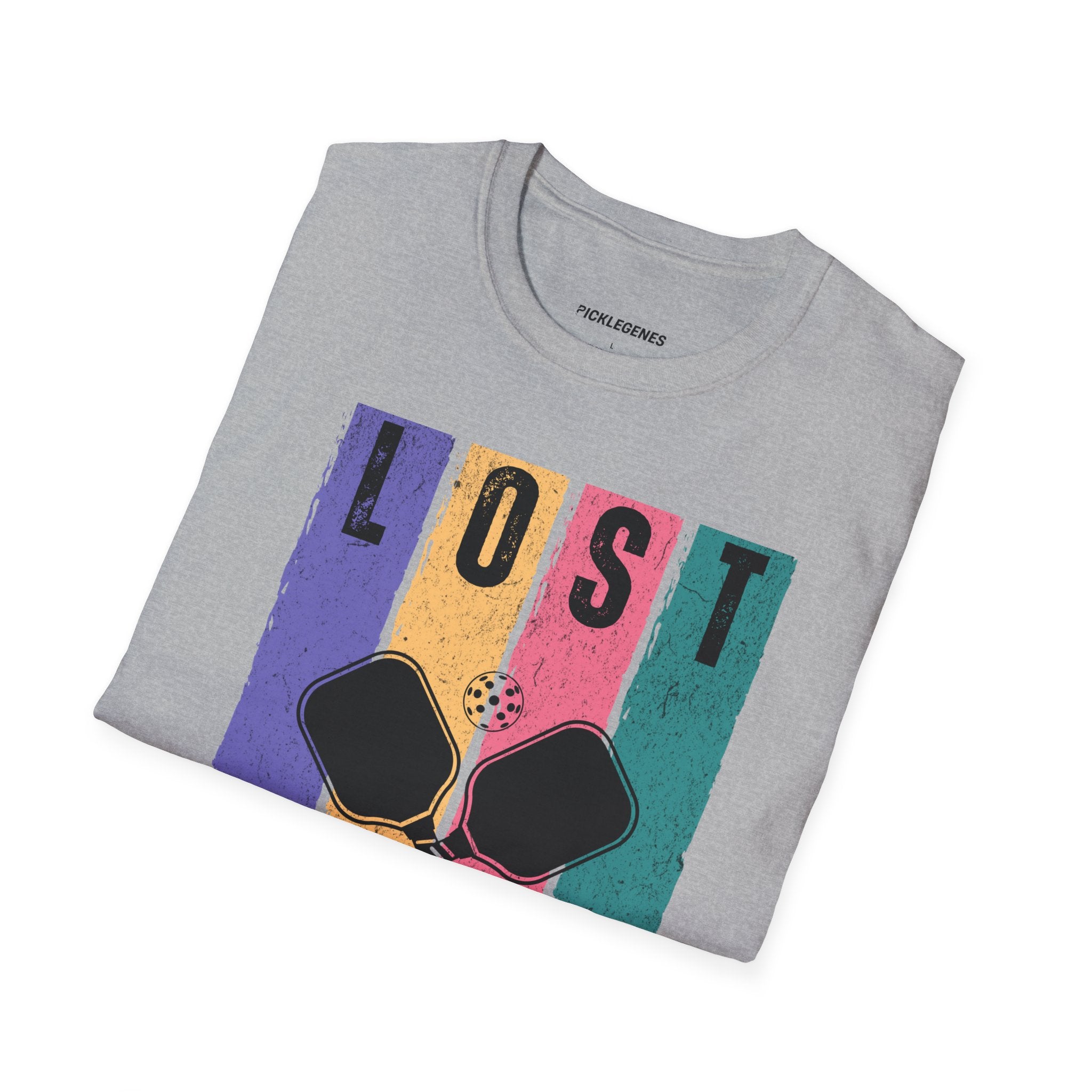 Lost In The Courts - Pickleball T-Shirt Design 23