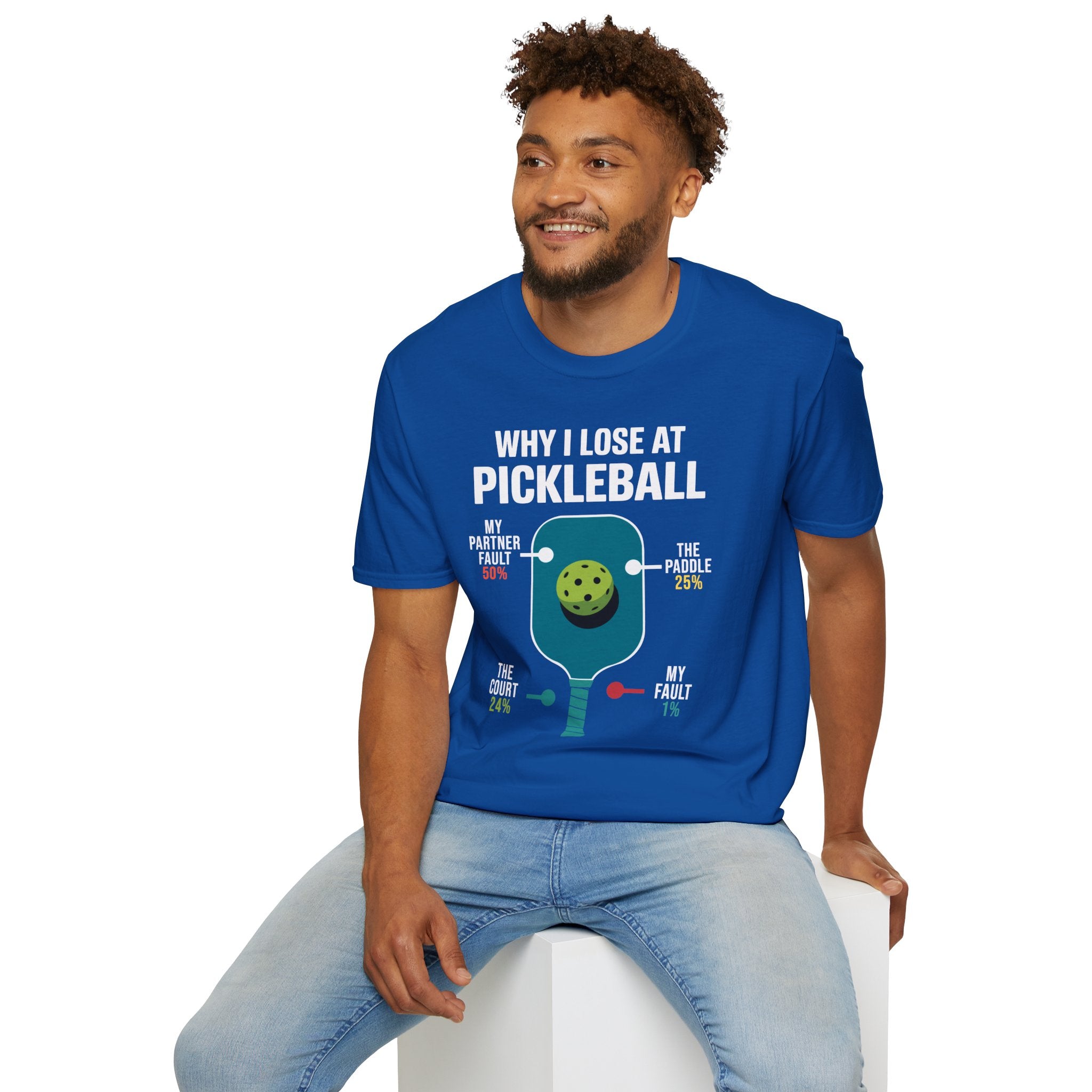Why I Lose At Pickleball T-shirt - Pickleball T-Shirt Design 25