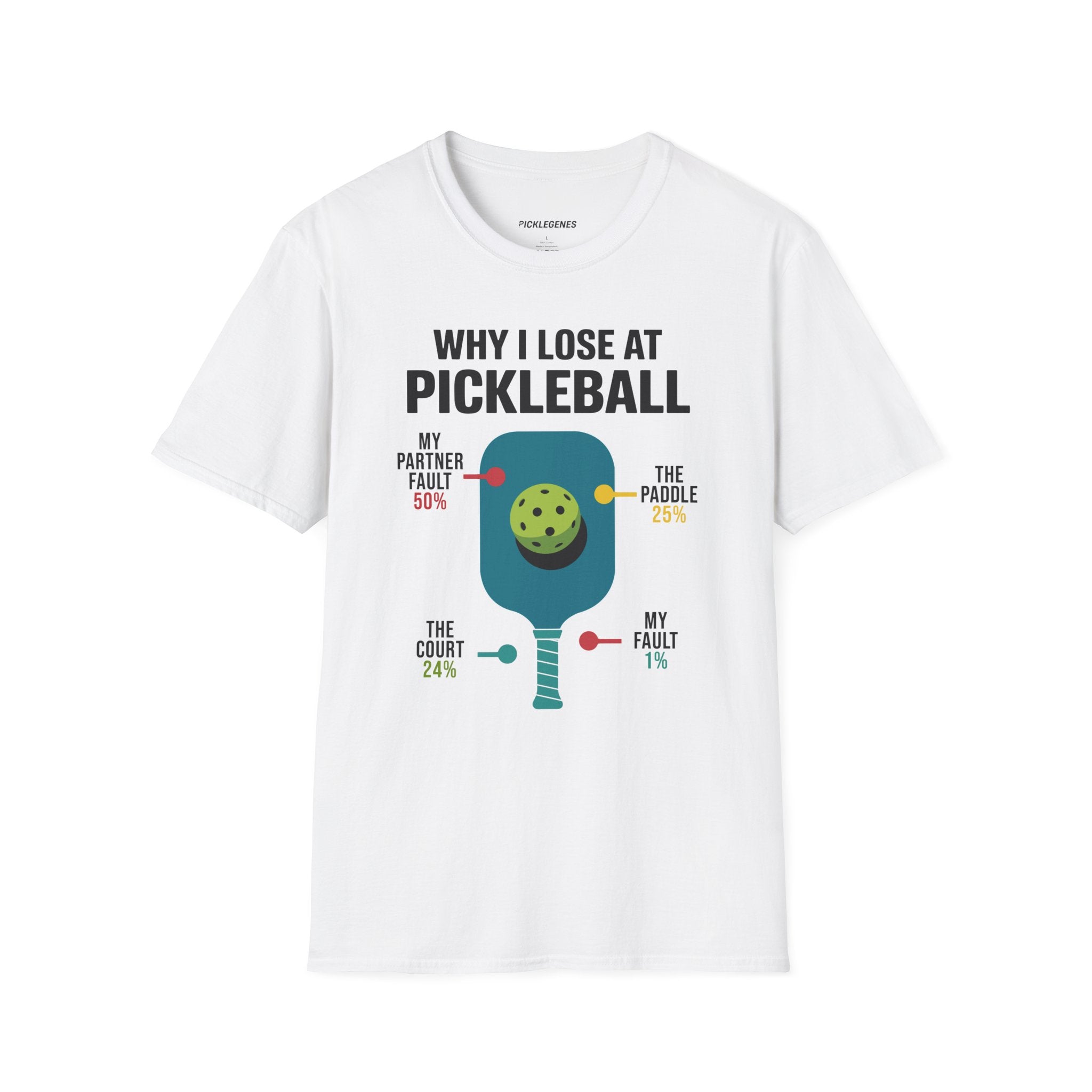 Why I Lose At Pickleball T-shirt - Pickleball T-Shirt Design 8
