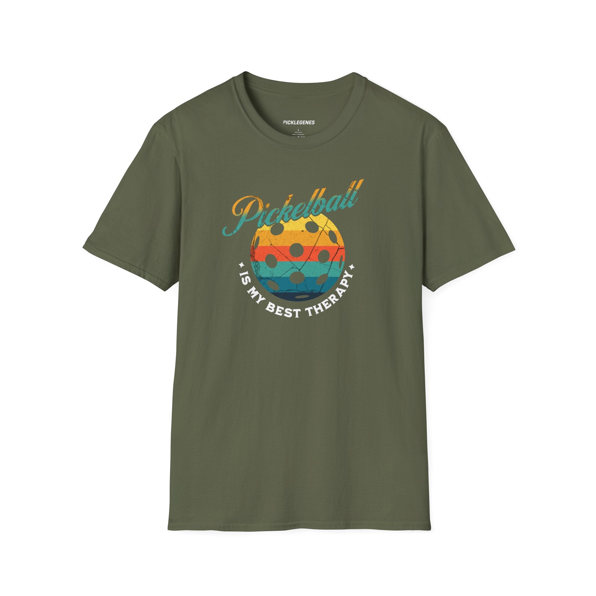Pickleball Is My Best Therapy Funny Pickleball T-shirt - Pickleball T-Shirt Design 11