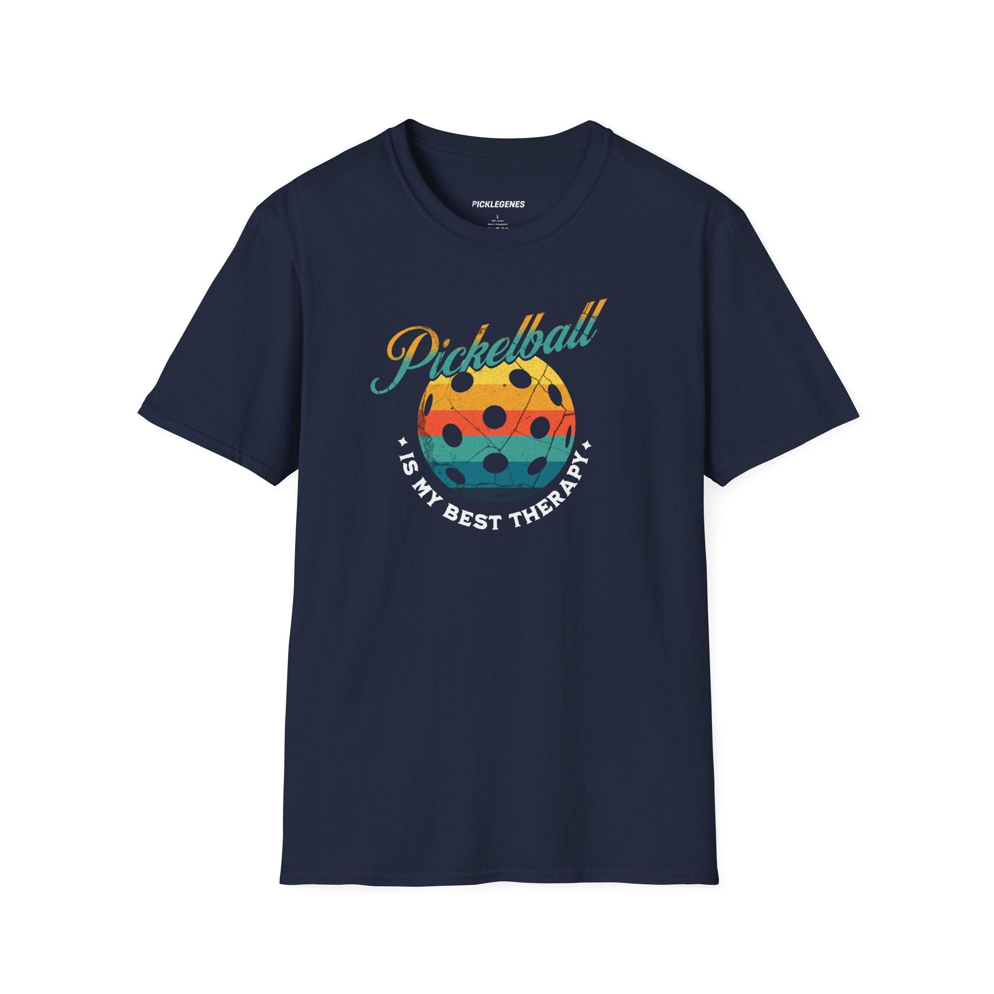 Pickleball Is My Best Therapy Funny Pickleball T-shirt - Pickleball T-Shirt Design 13