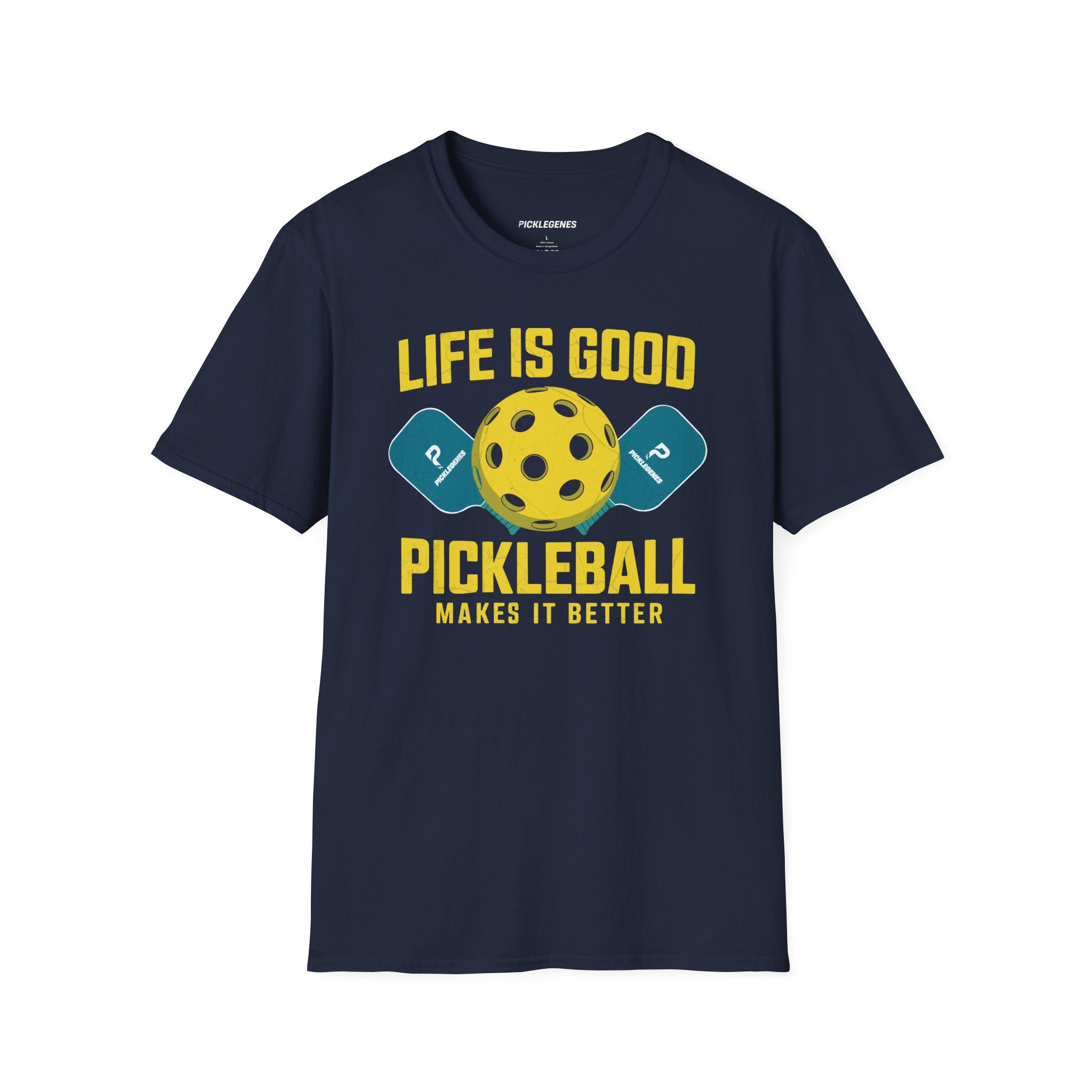 Life Is Good Funny Pickleball T-shirt - Pickleball T-Shirt Design 9