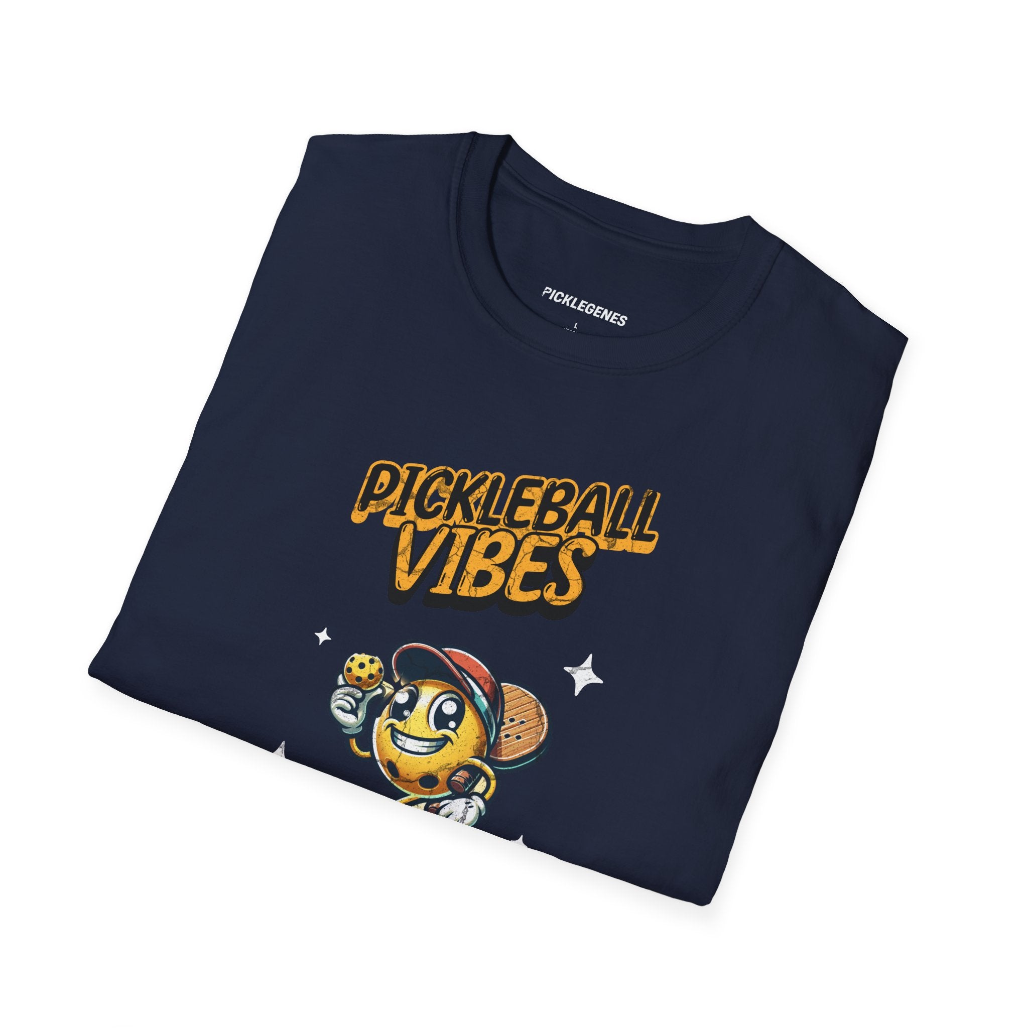 Pickleball Vibes Animated Funny Pickleball T-shirt for Pickleball Players - Pickleball T-Shirt Design 32