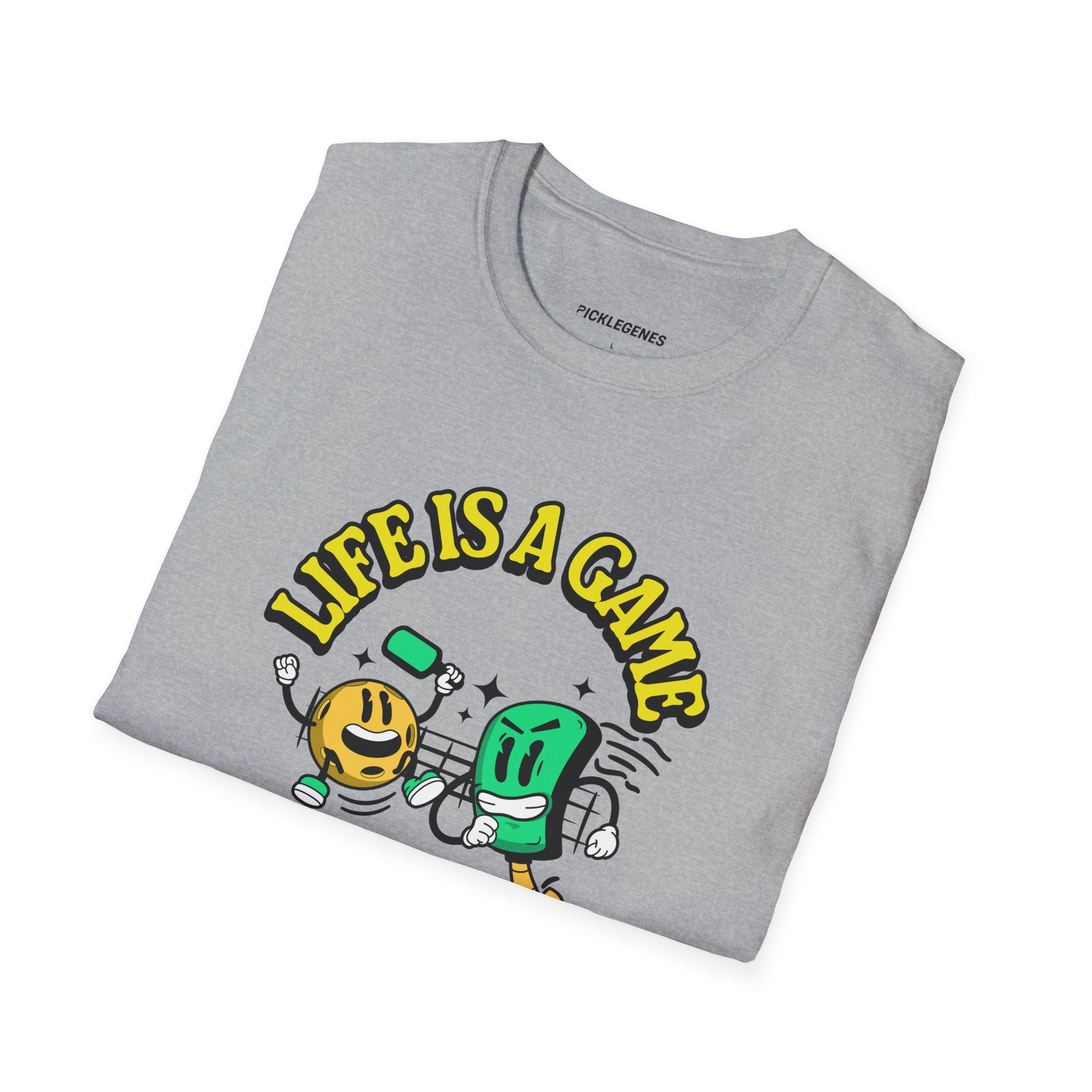 Life Is A Game Pickleball T-Shirt - Pickleball T-Shirt Design 23