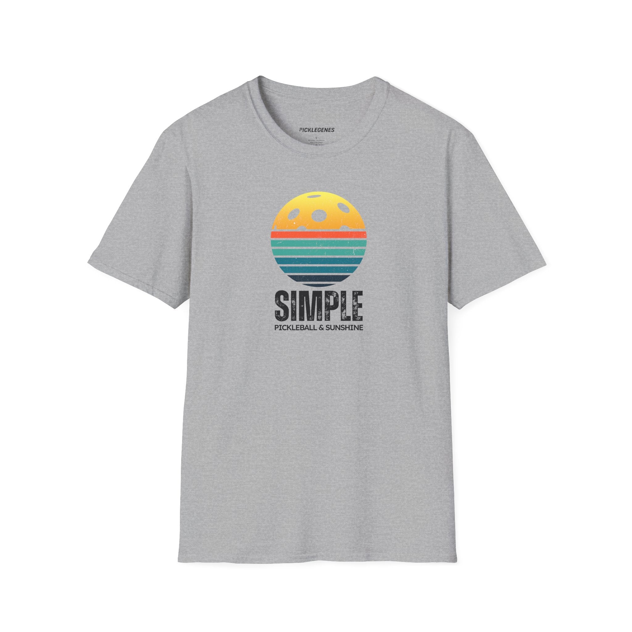 Simple Pickleball And Sunshine Pickleball T-shirt - Pickleball T-Shirt Design 10