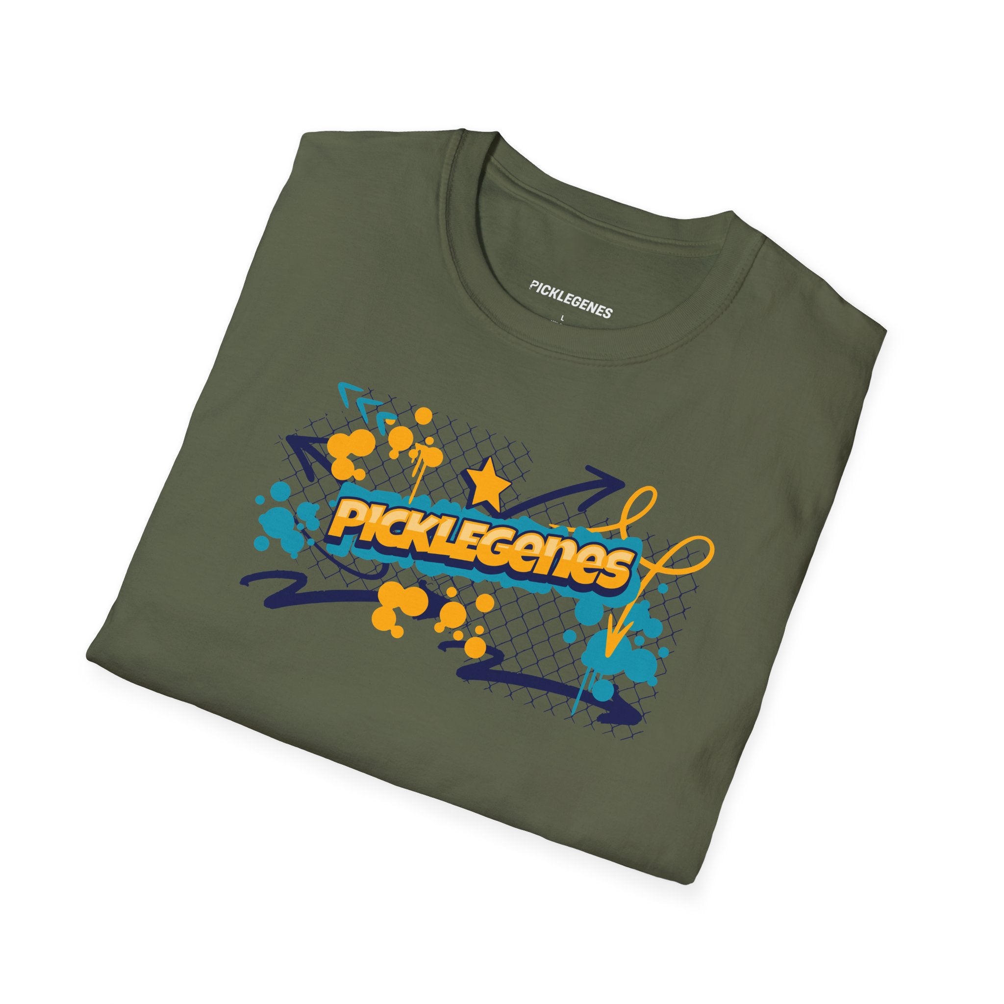 Picklegenes Graphic Pickleball T-shirt - Pickleball T-Shirt Design 17