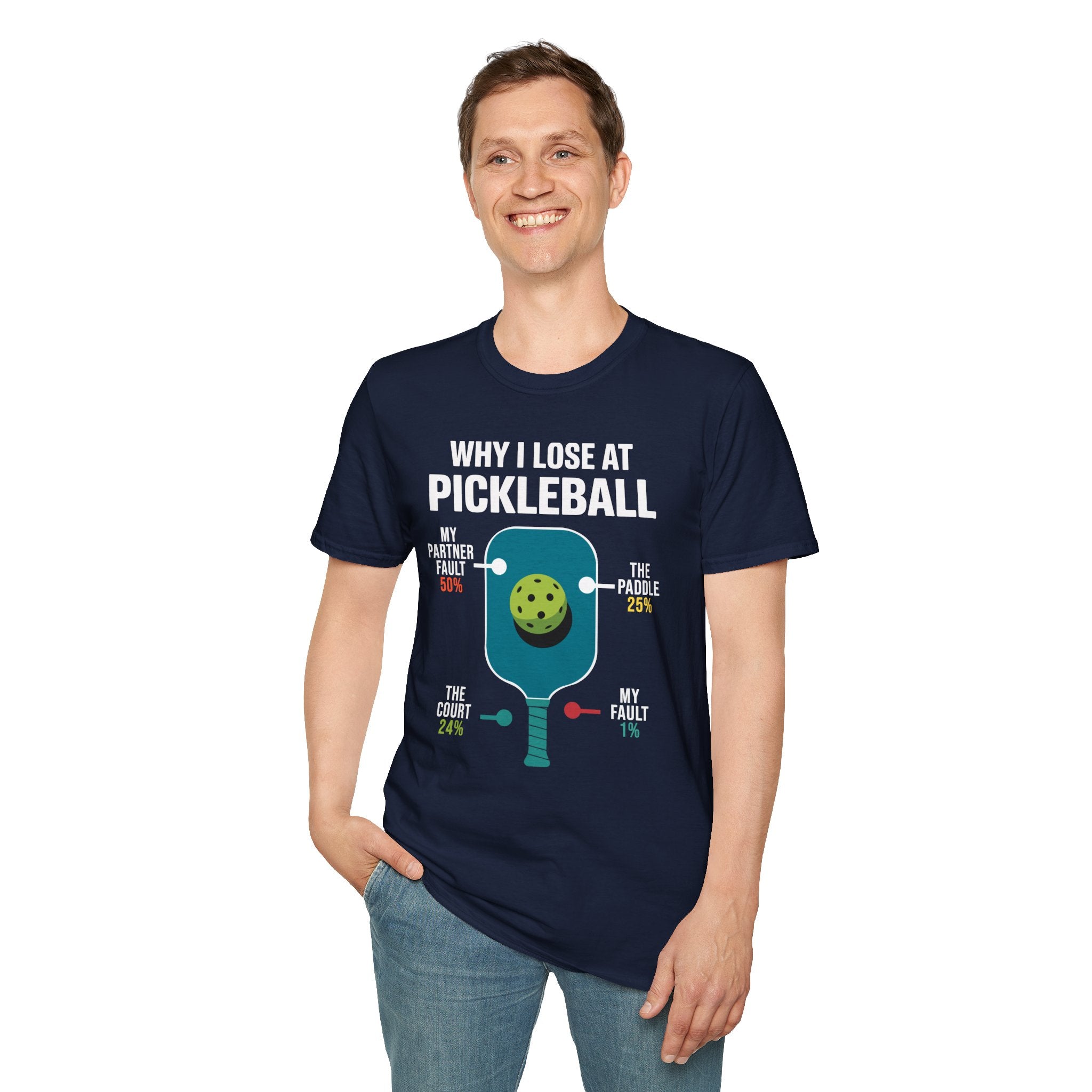 Why I Lose At Pickleball T-shirt - Pickleball T-Shirt Design 19