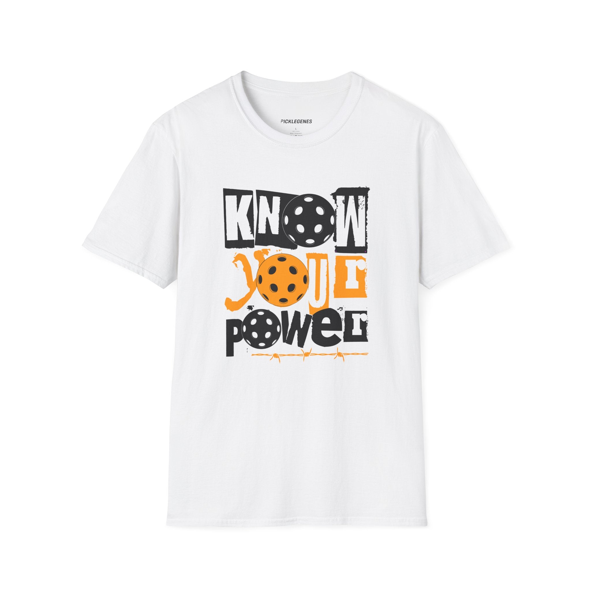 Know Your Power - Pickleball T-Shirt Design 8