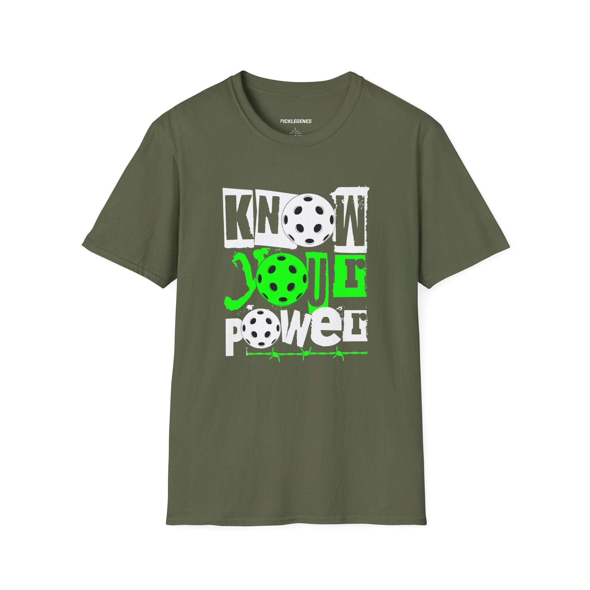Know Your Power - Pickleball T-Shirt Design 11