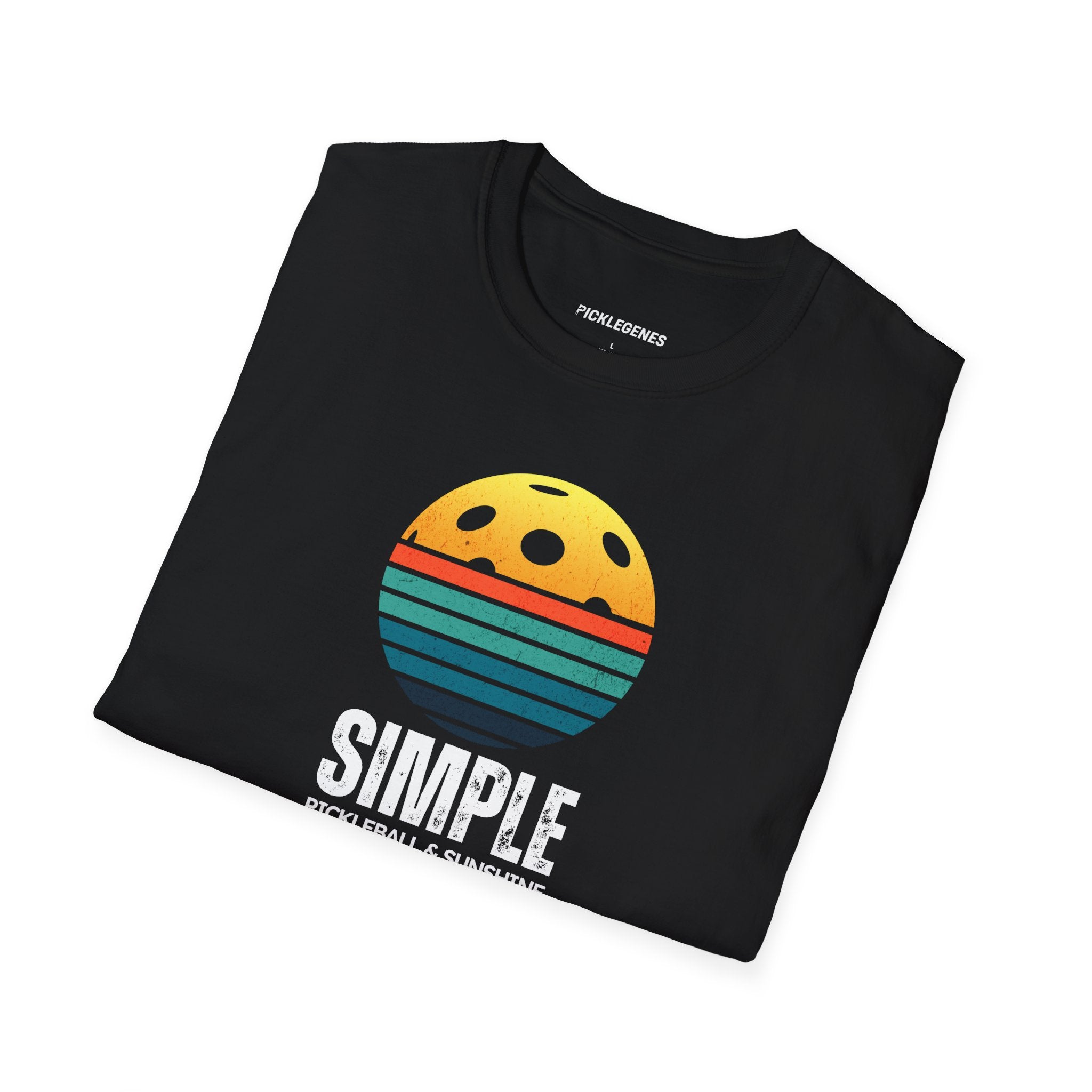 Simple Pickleball And Sunshine Pickleball T-shirt - Pickleball T-Shirt Design 20