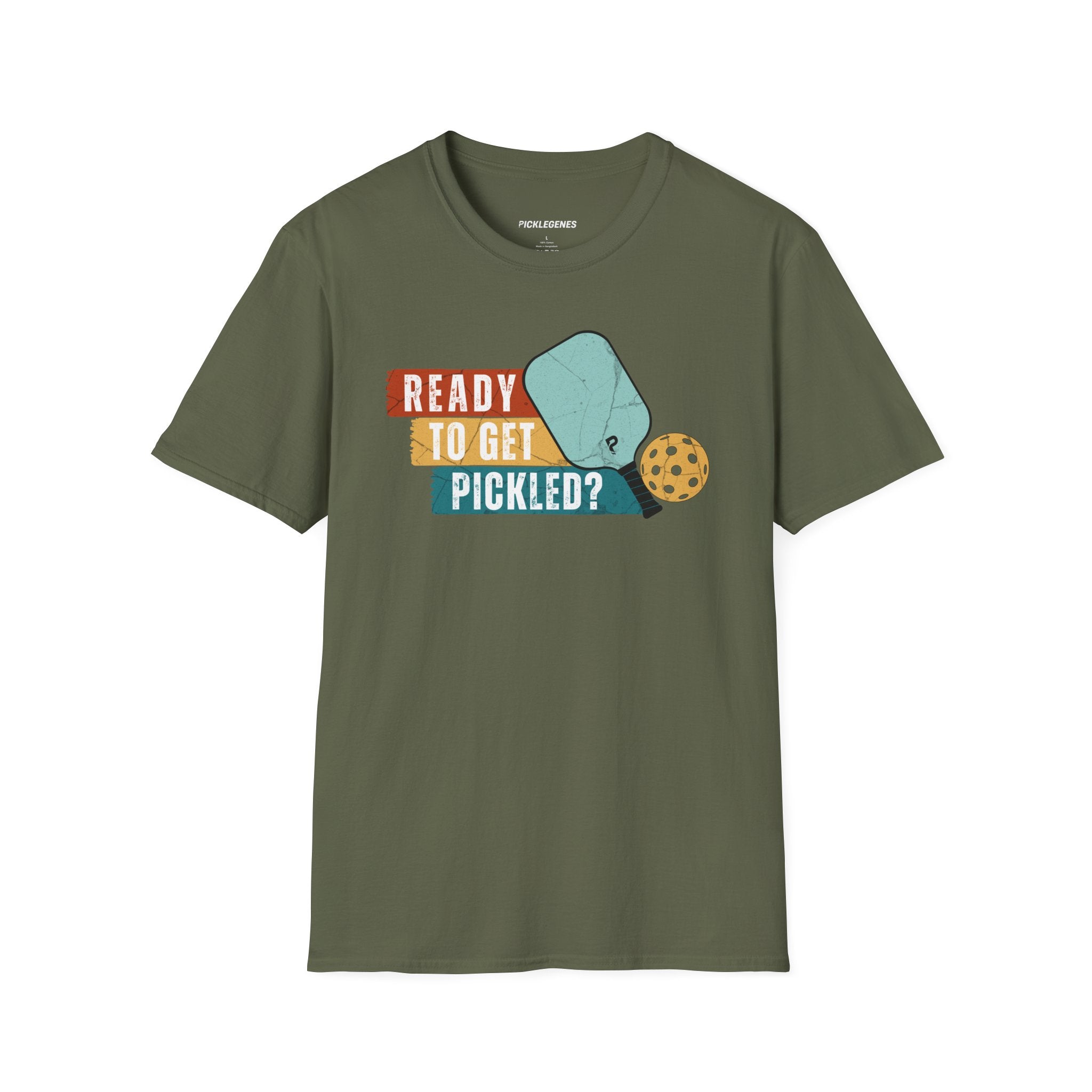 Ready To Get Pickled Pickleball T-shirt - Pickleball T-Shirt Design 11