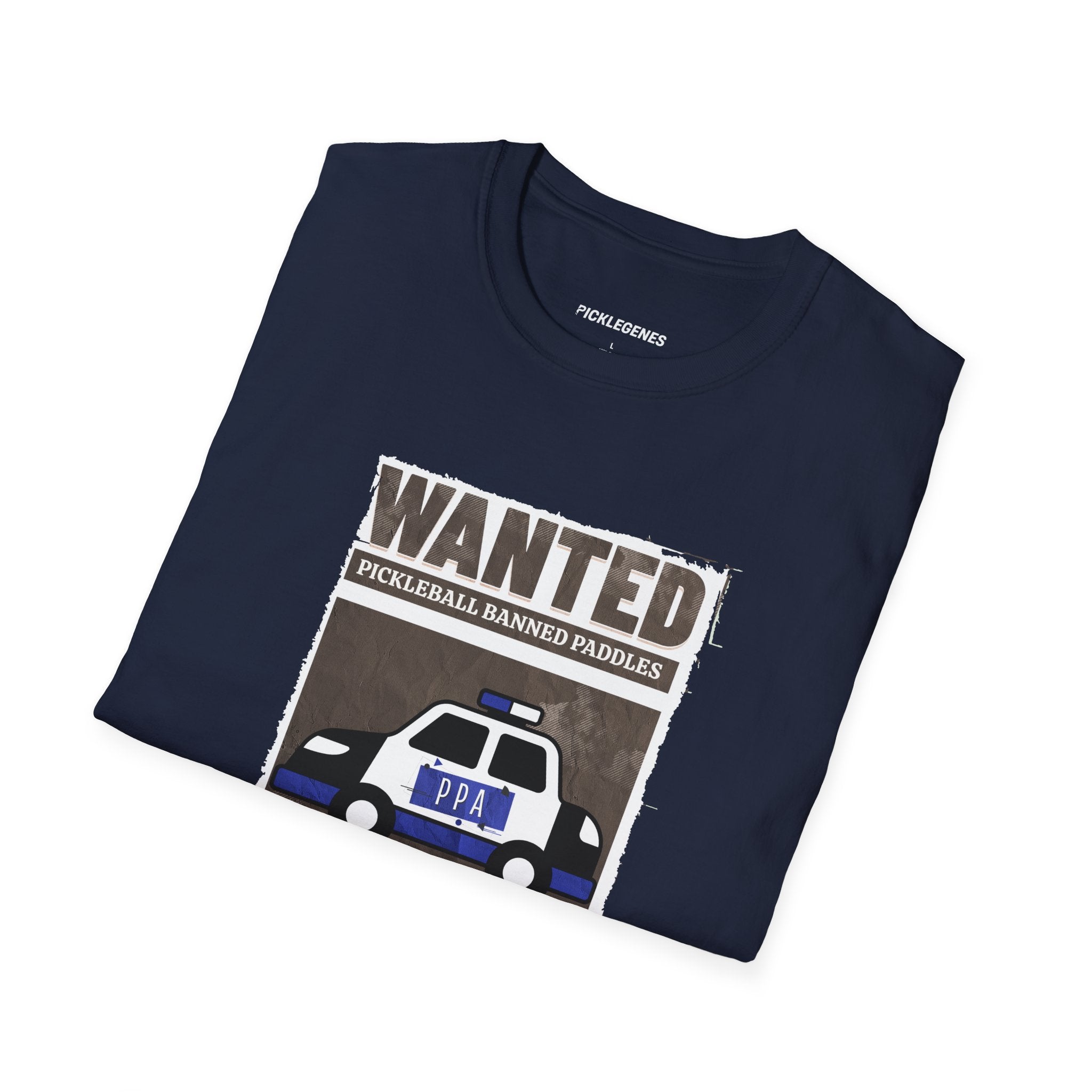 Wanted Banned Pickleball T-Shirt - Pickleball T-Shirt Design 32