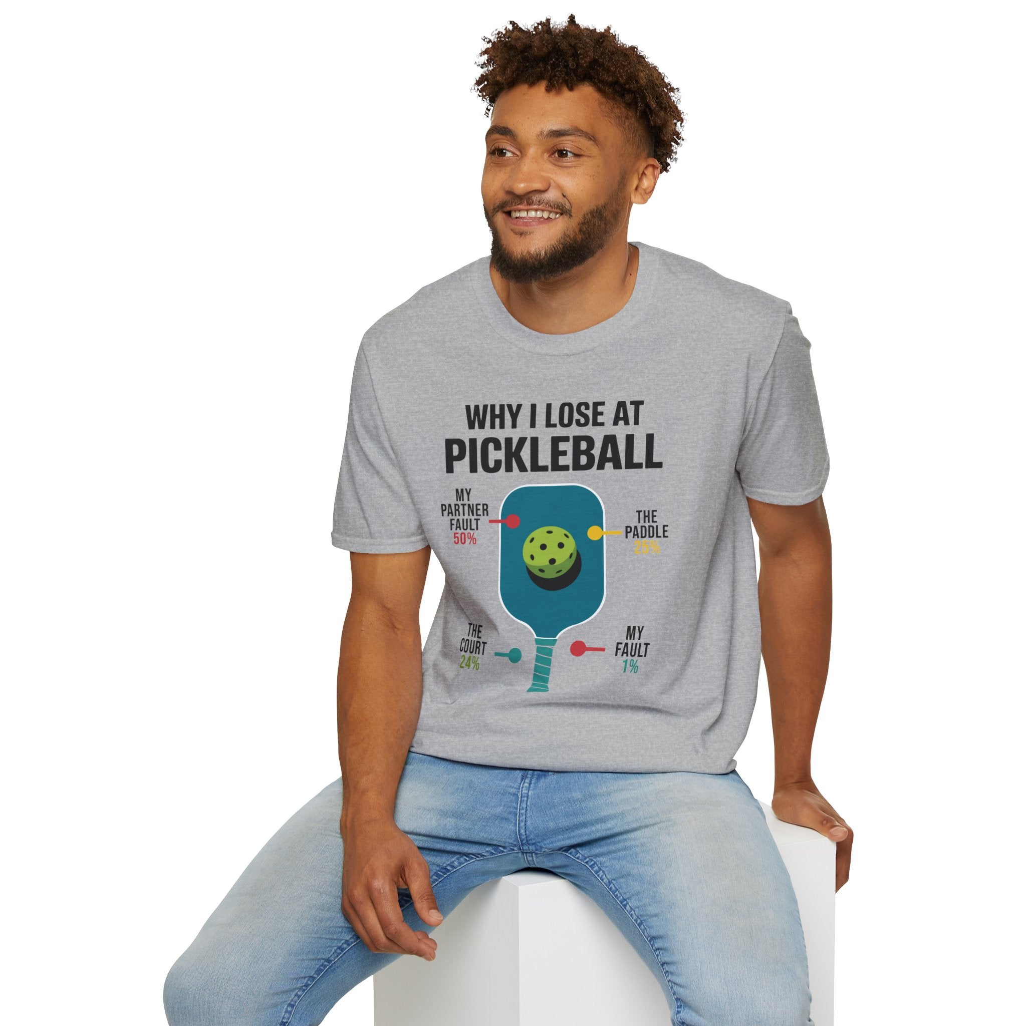 Why I Lose At Pickleball T-shirt - Pickleball T-Shirt Design 29