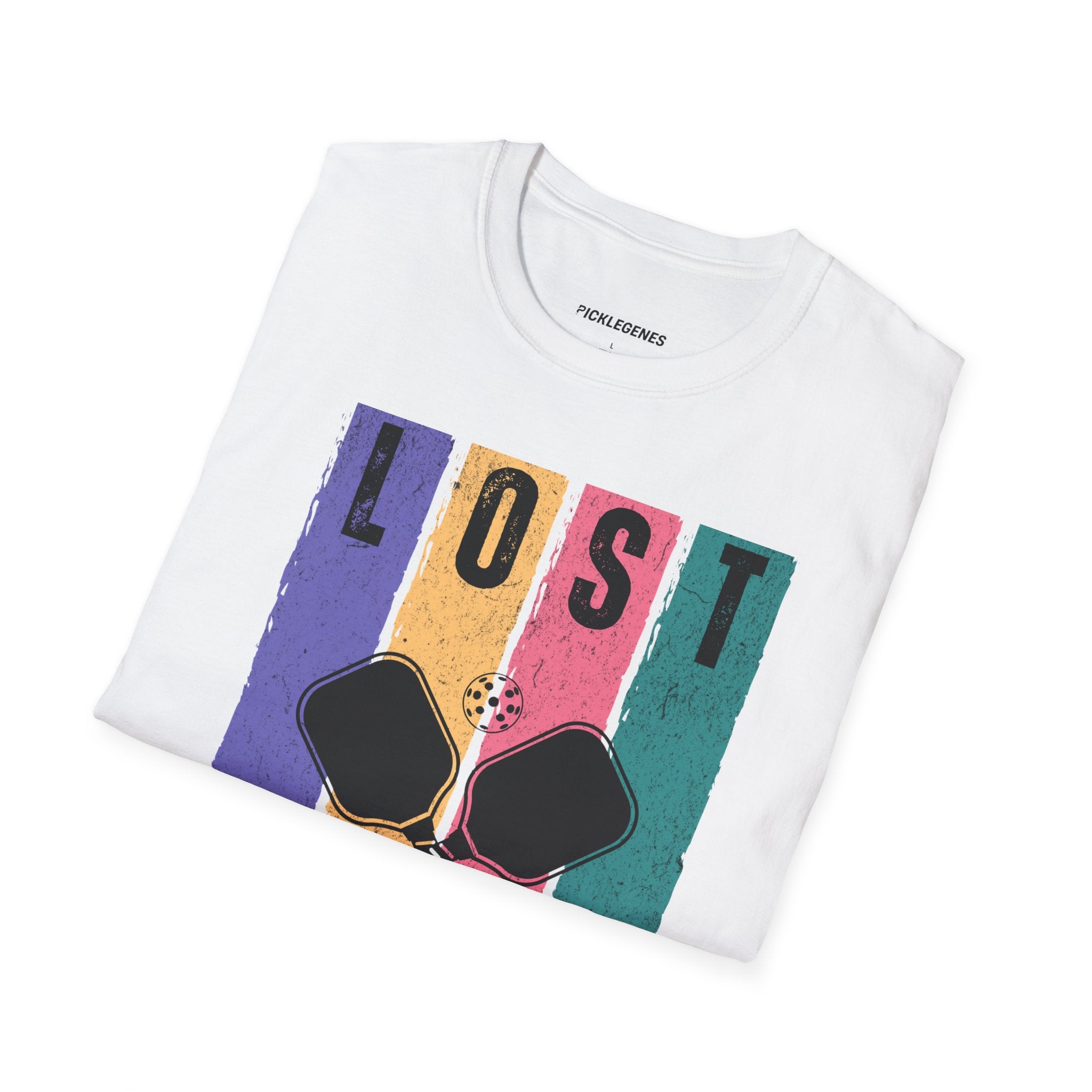 Lost In The Courts - Pickleball T-Shirt Design 17