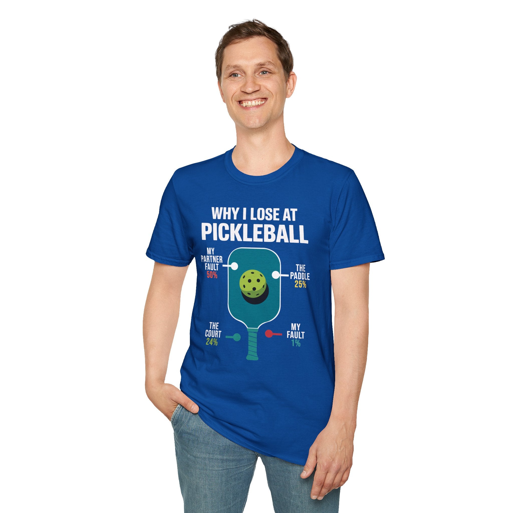 Why I Lose At Pickleball T-shirt - Pickleball T-Shirt Design 23