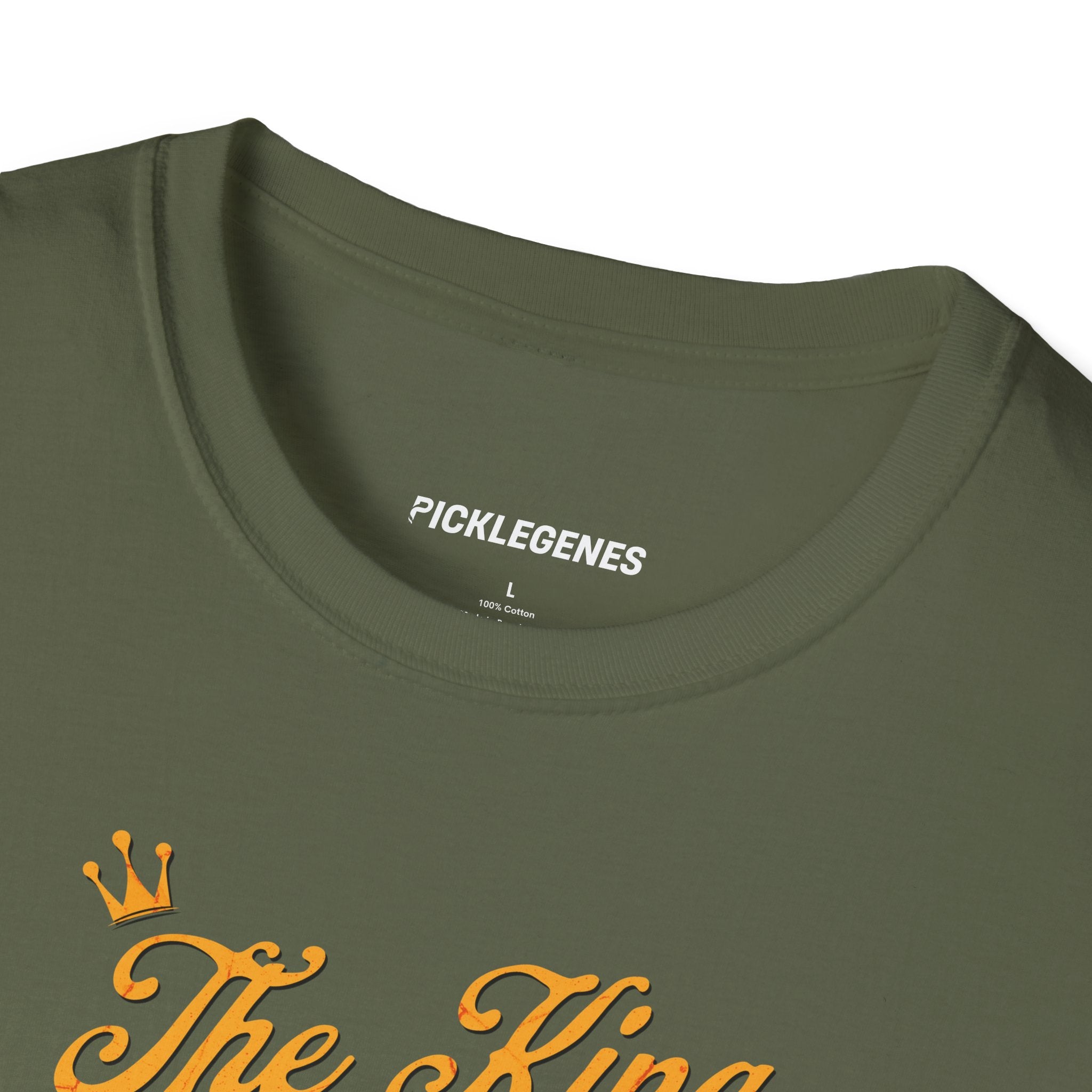 The King Of Pickleball T-shirt for Men - Pickleball T-Shirt Design 25