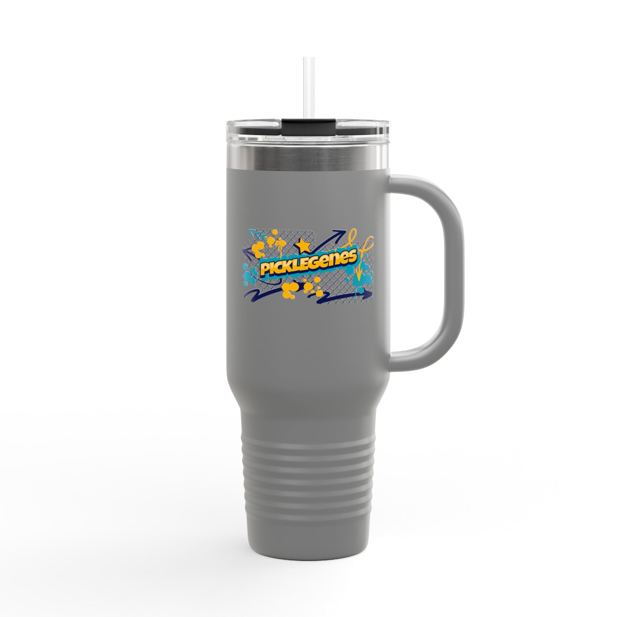 Picklegenes Graffiti Insulated Travel Mug
