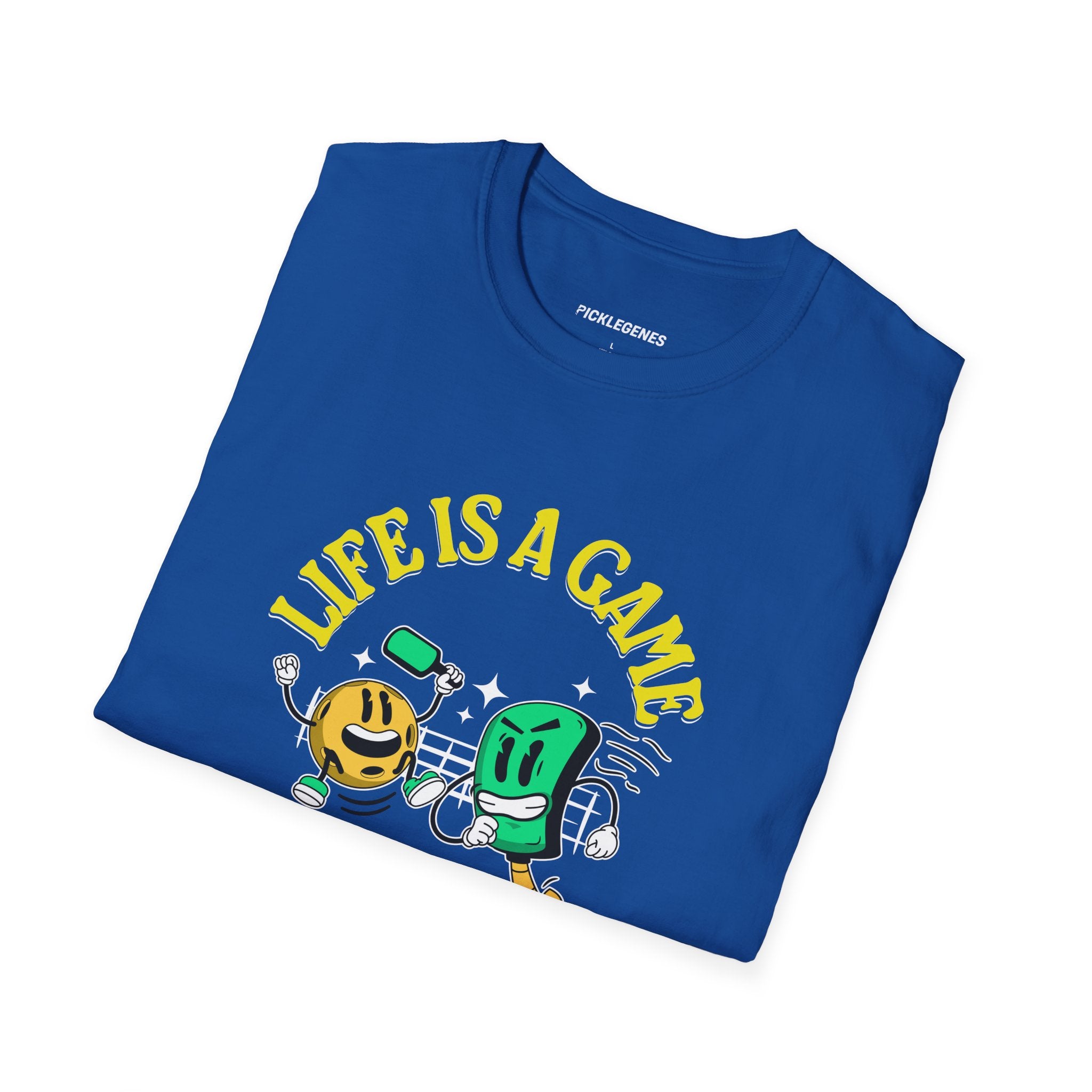 Life Is A Game Pickleball T-Shirt - Pickleball T-Shirt Design 29
