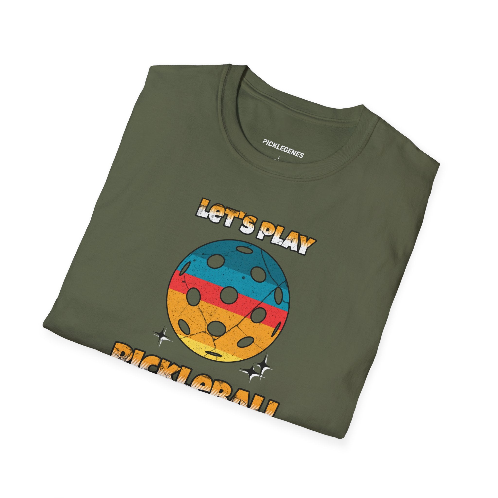 Let's Play Pickleball T-shirt - Pickleball T-Shirt Design 26