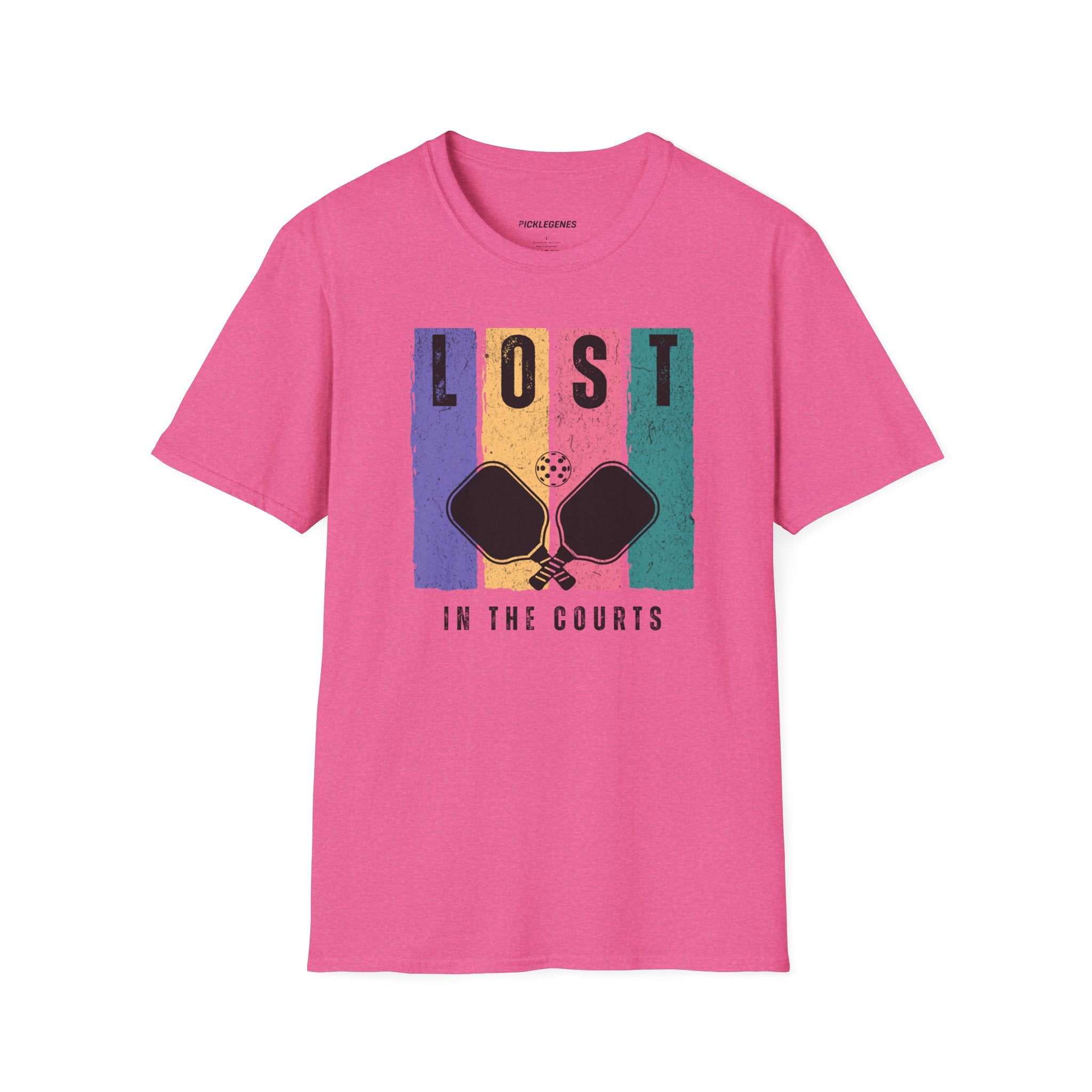 Lost In The Courts - Pickleball T-Shirt Design 14