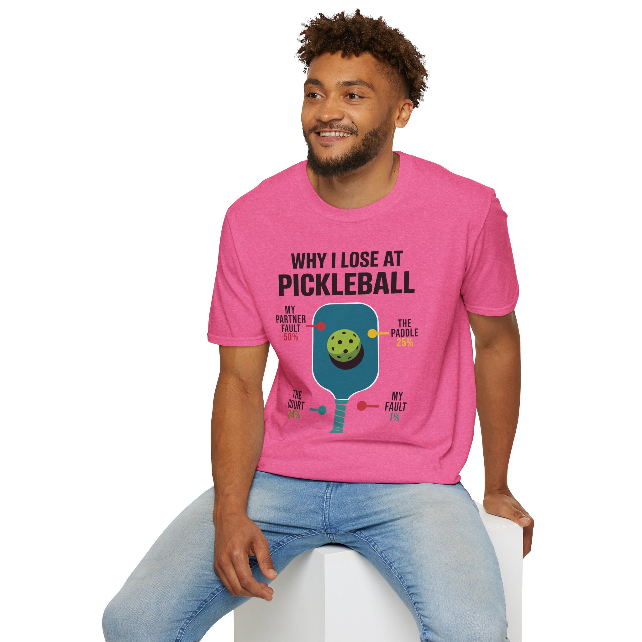 Why I Lose At Pickleball T-shirt - Pickleball T-Shirt Design 41