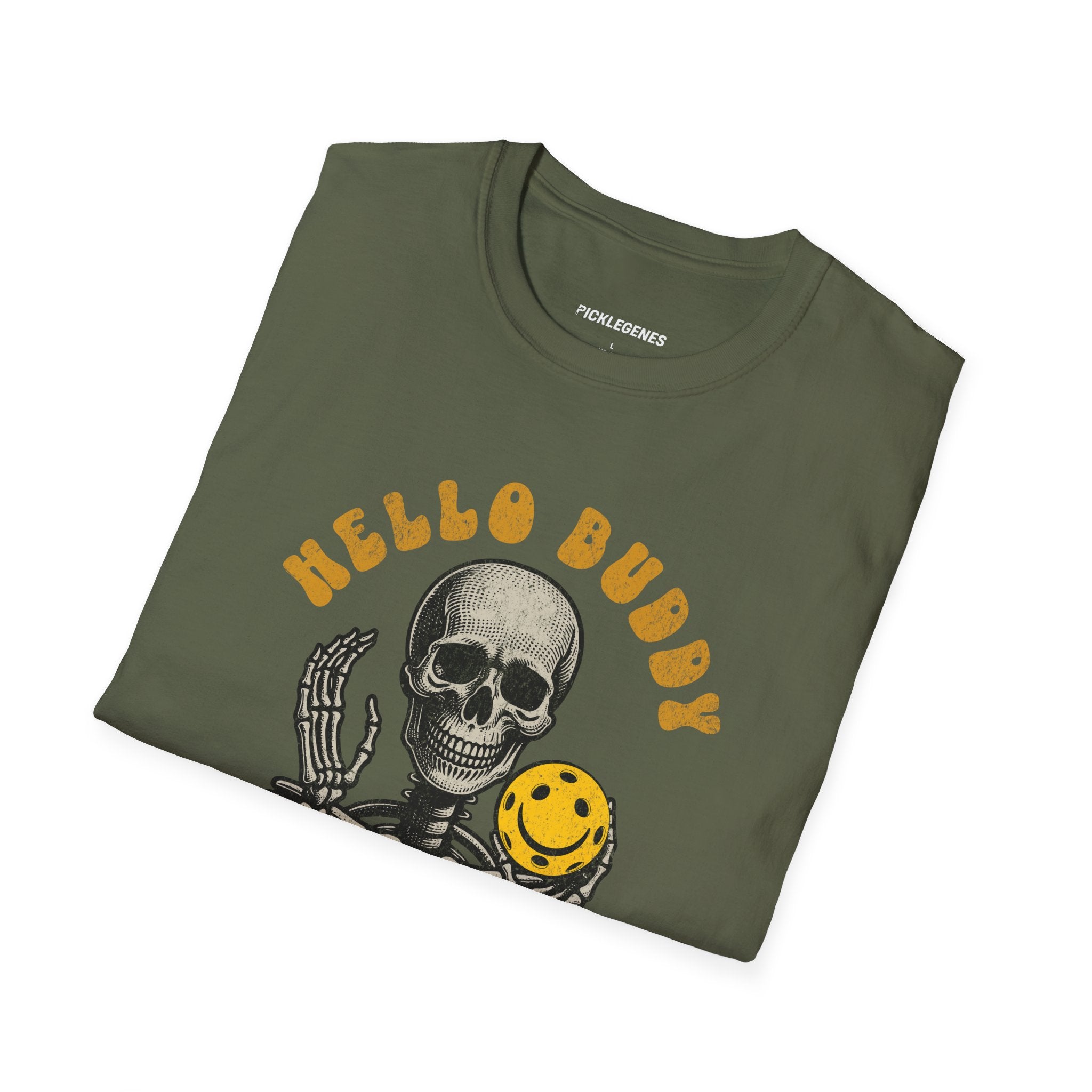 Hello Buddy I’m Fine Pickleball T-Shirt - Pickleball T-Shirt Design 26