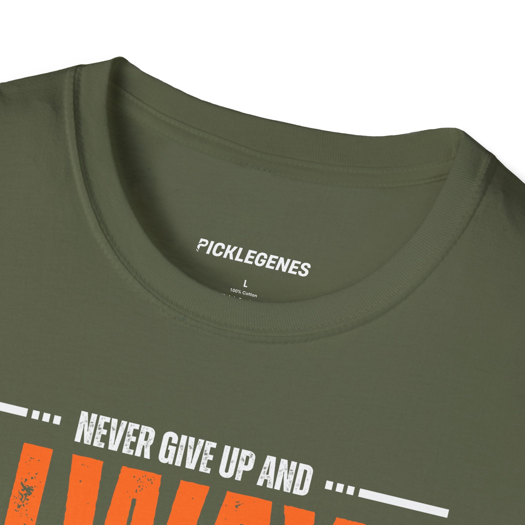 Never Give Up And Always Stay Strong Pickleball T-shirt - Pickleball T-Shirt Design 25