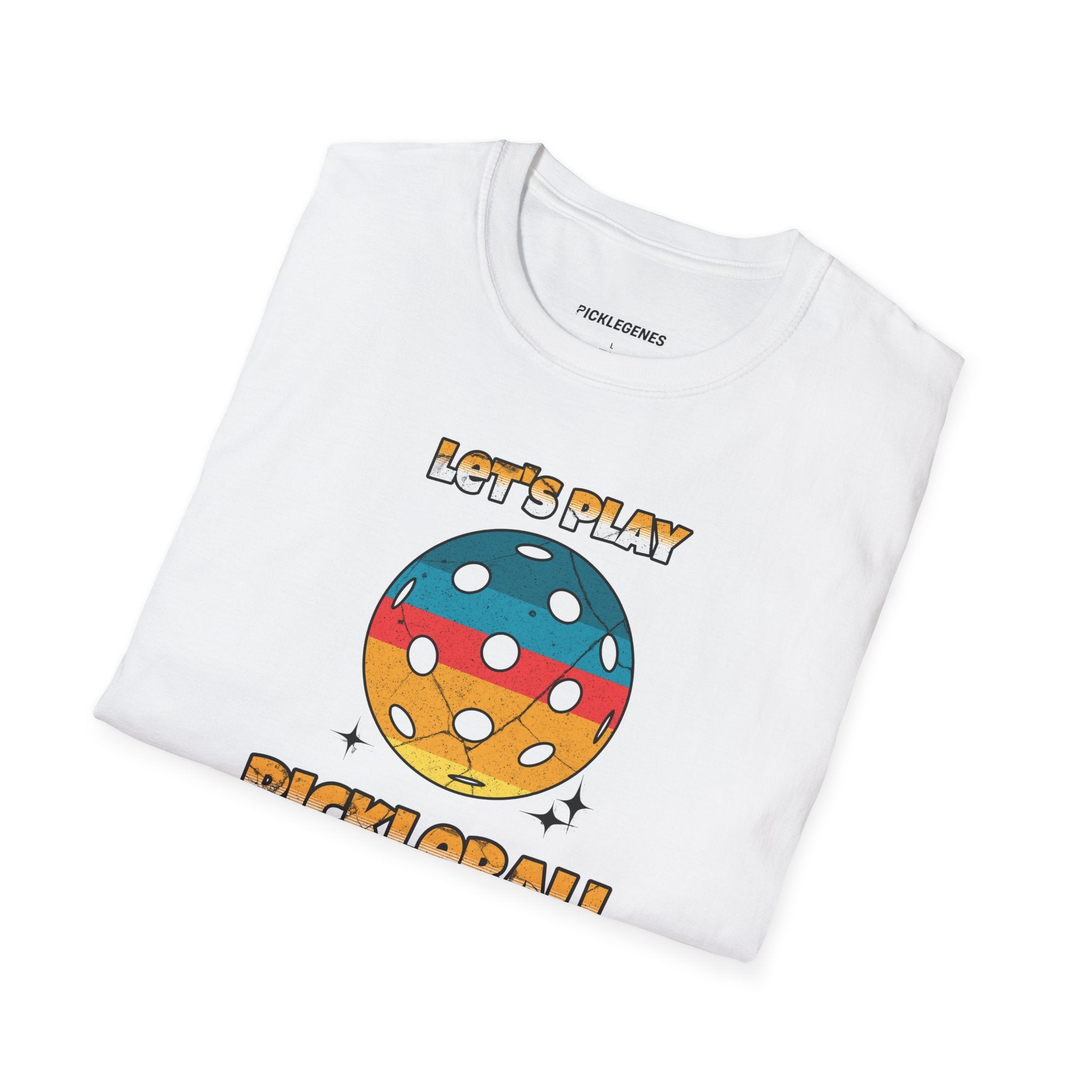 Let's Play Pickleball T-shirt - Pickleball T-Shirt Design 17