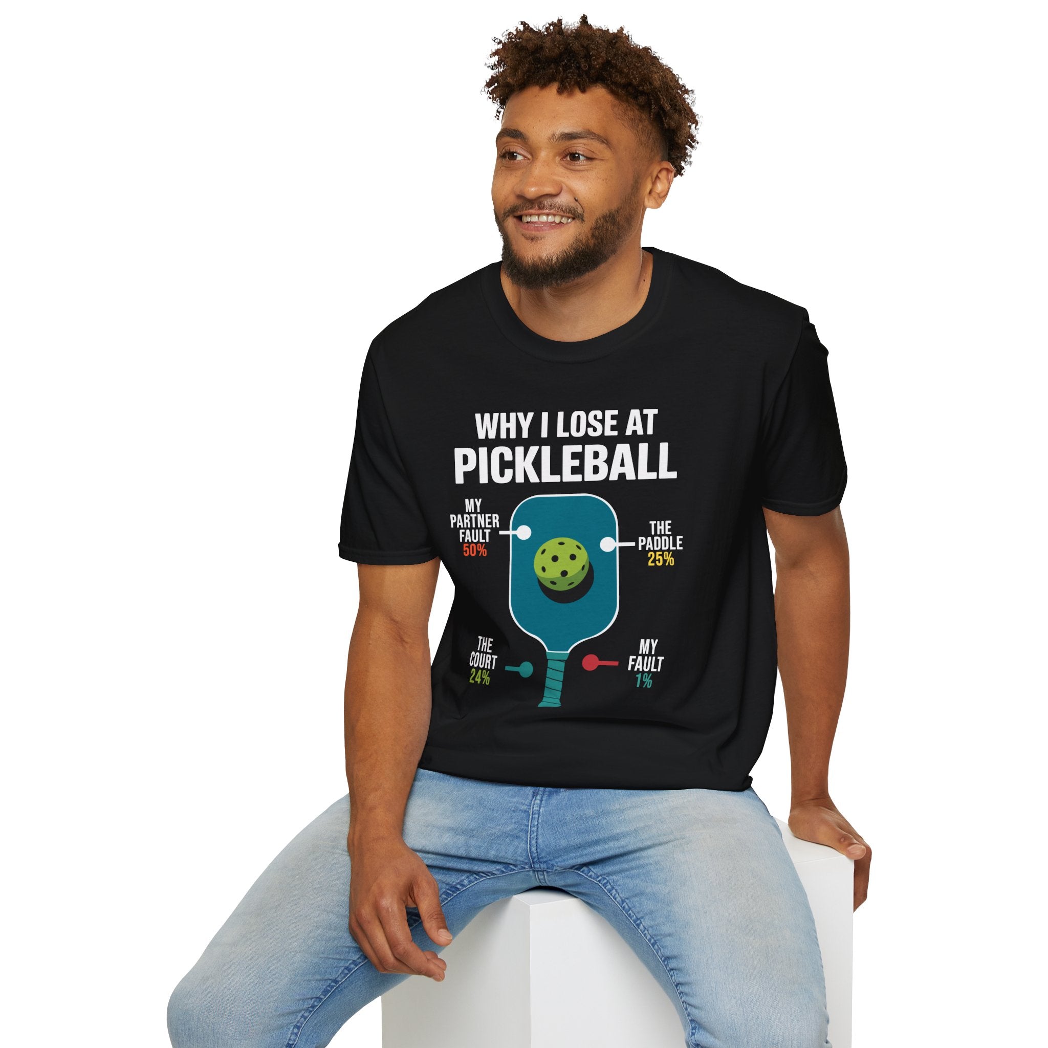 Why I Lose At Pickleball T-shirt - Pickleball T-Shirt Design 32