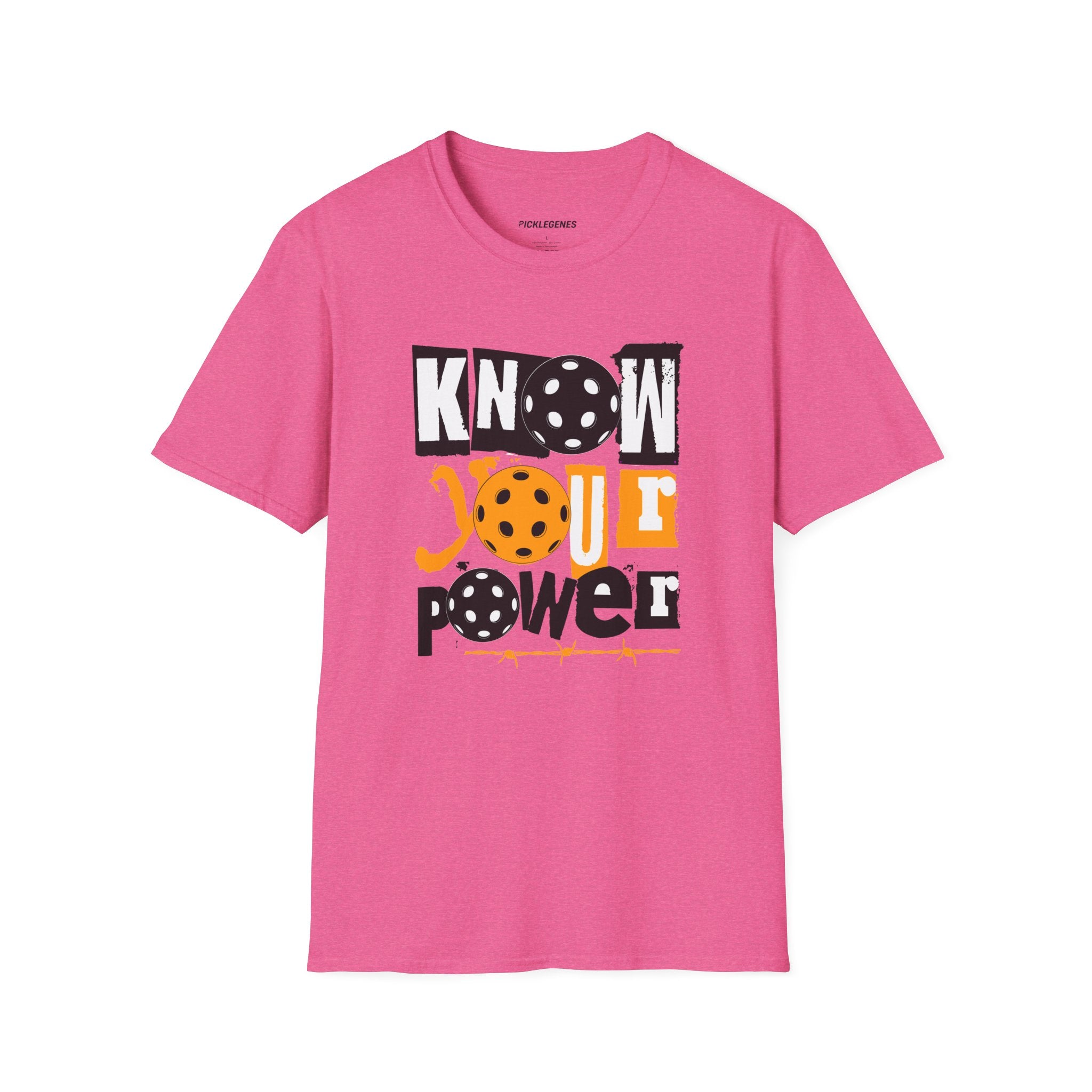 Know Your Power - Pickleball T-Shirt Design 14