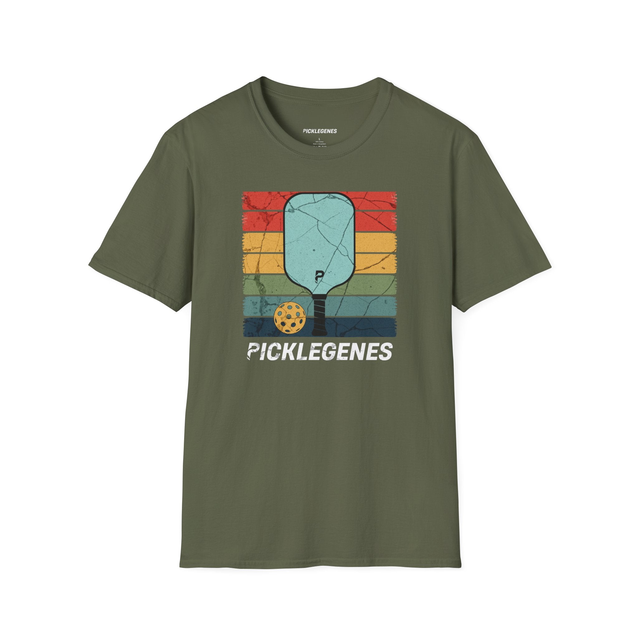 Picklegenes Paddle And Ball Pickleball T-shirt - Pickleball T-Shirt Design 11