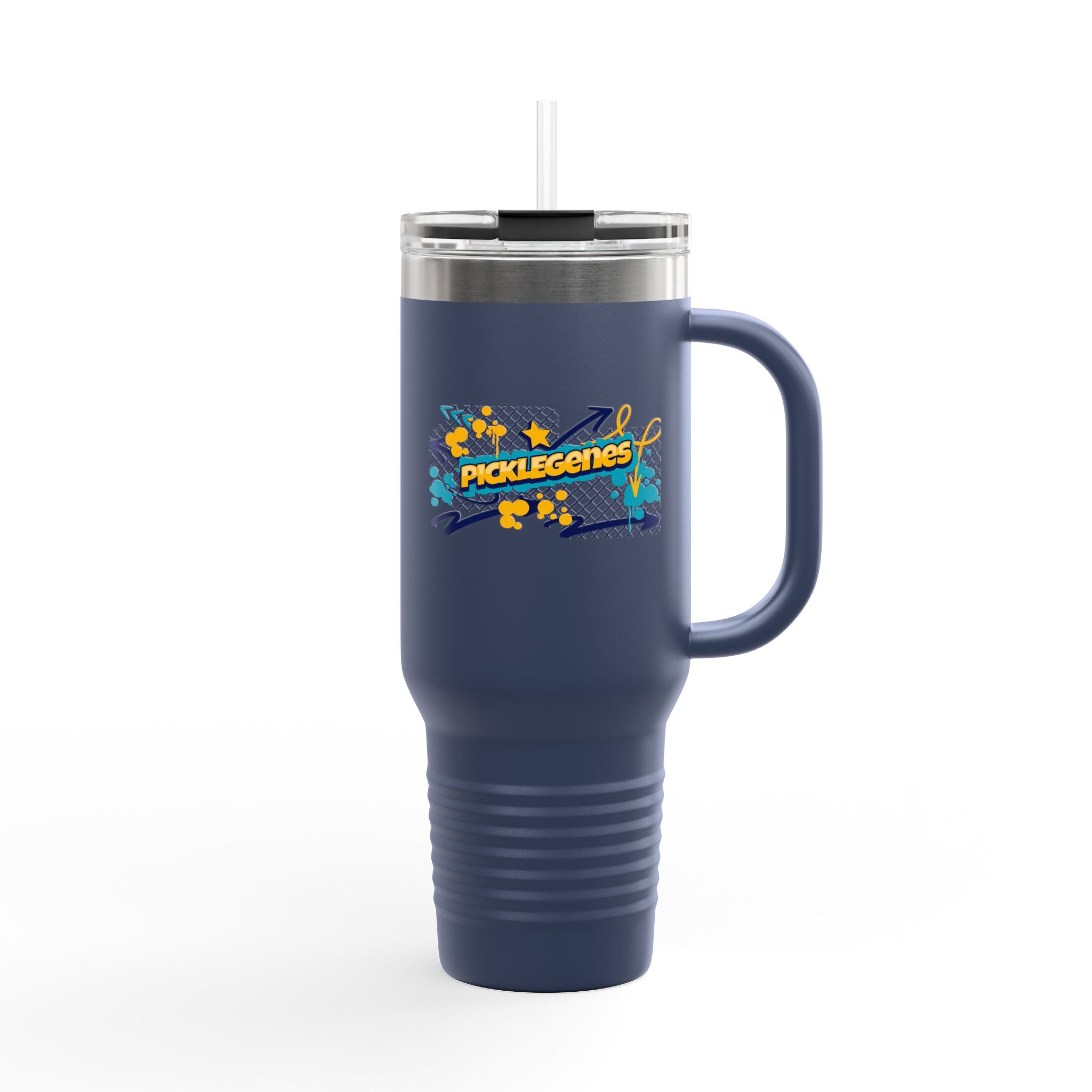 Picklegenes Graffiti Insulated Travel Mug