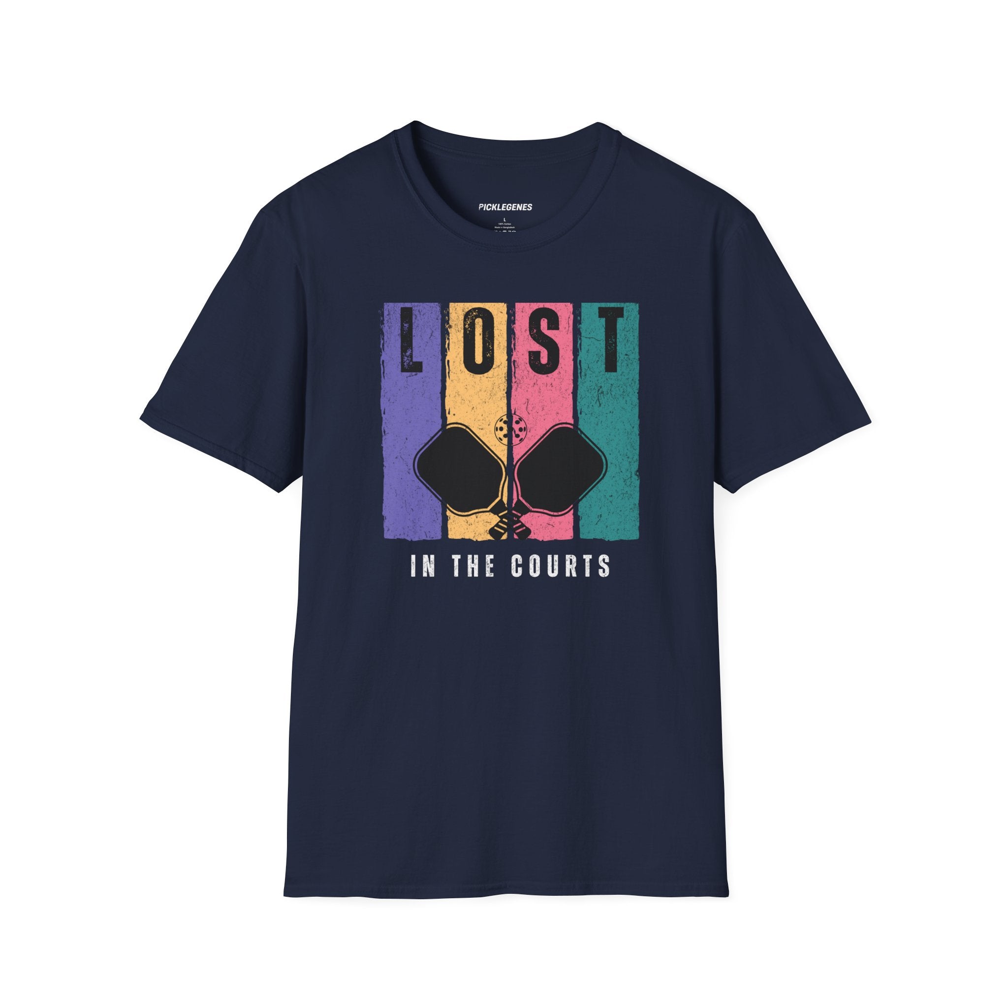 Lost In The Courts - Pickleball T-Shirt Design 13
