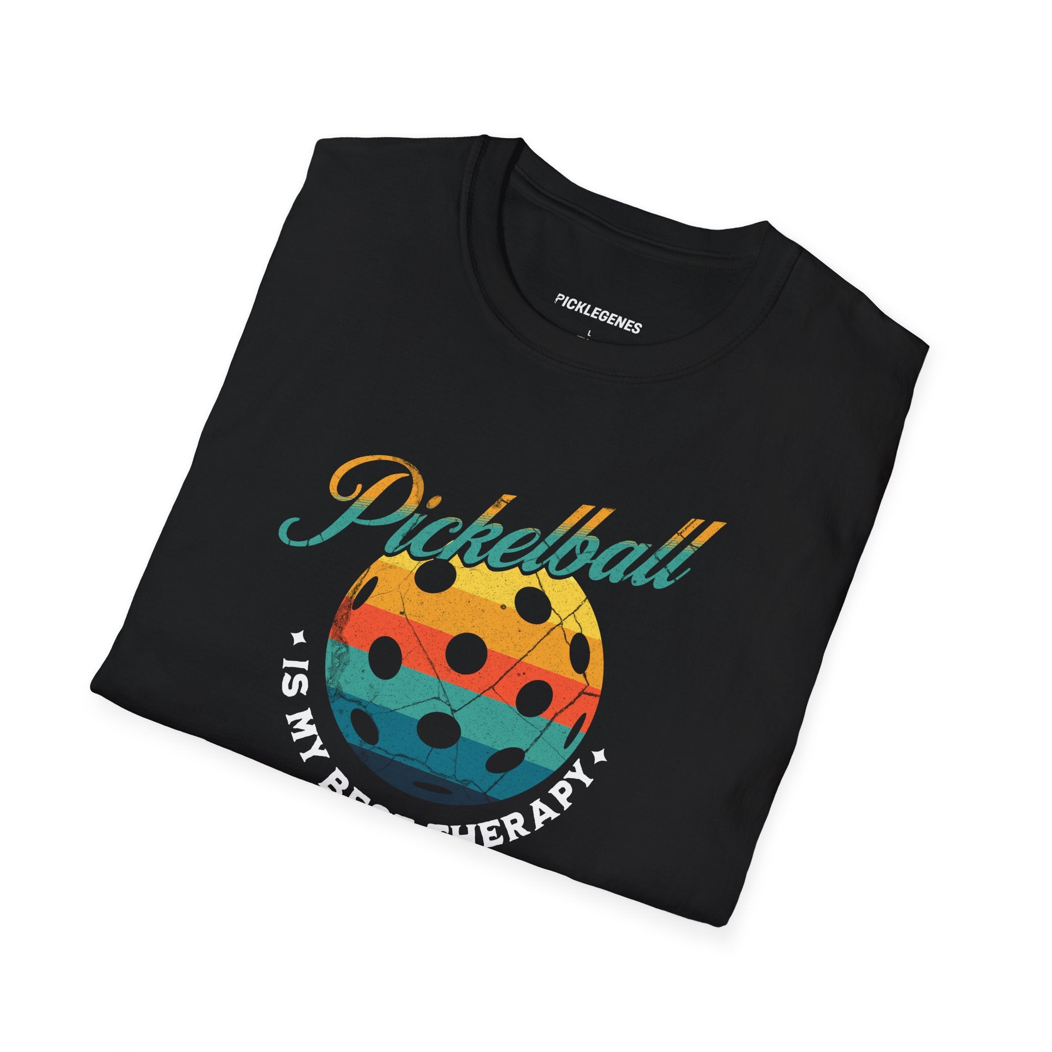 Pickleball Is My Best Therapy Funny Pickleball T-shirt - Pickleball T-Shirt Design 20