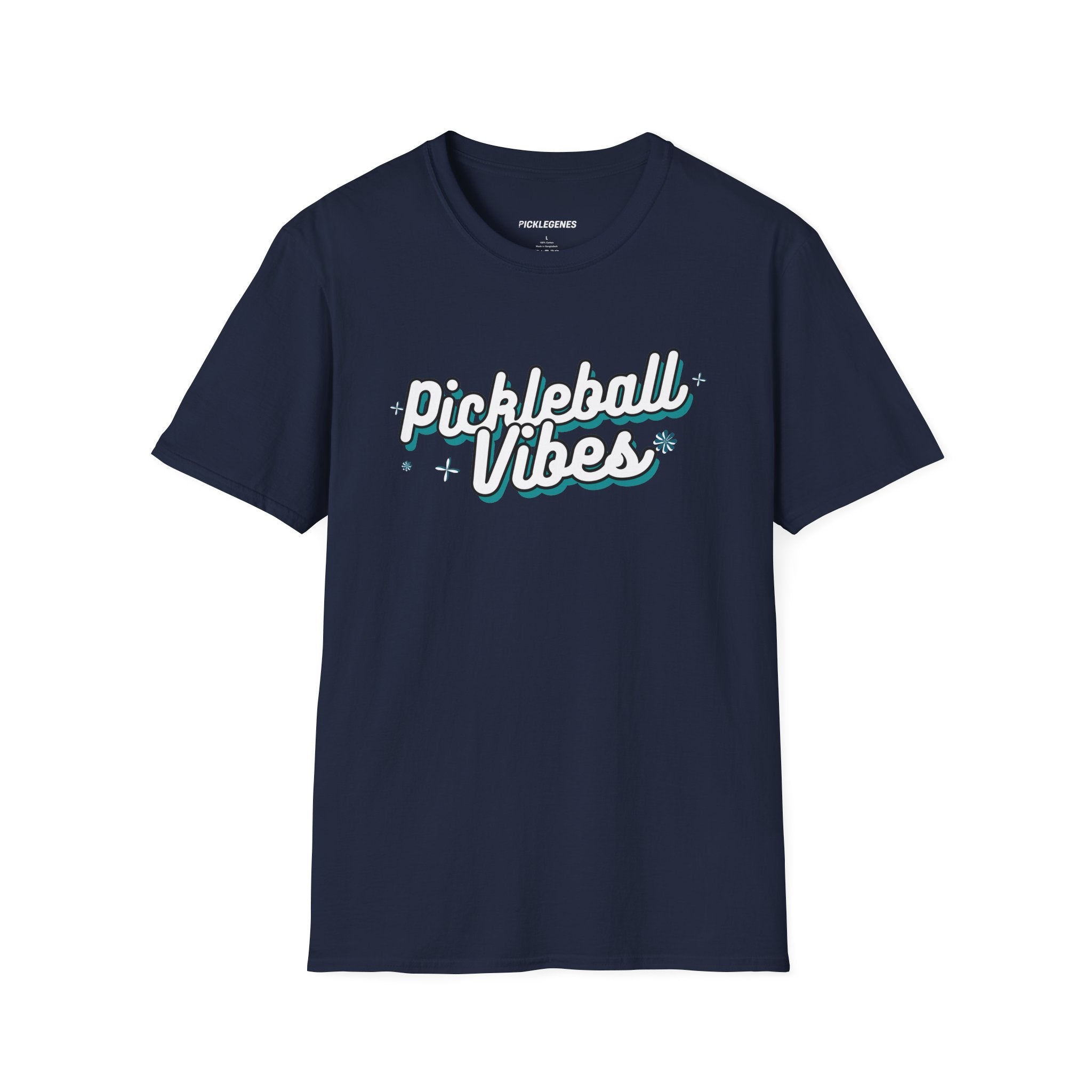 Pickleball Vibes Typo Pickleball T-Shirts - Pickleball T-Shirt Design 13