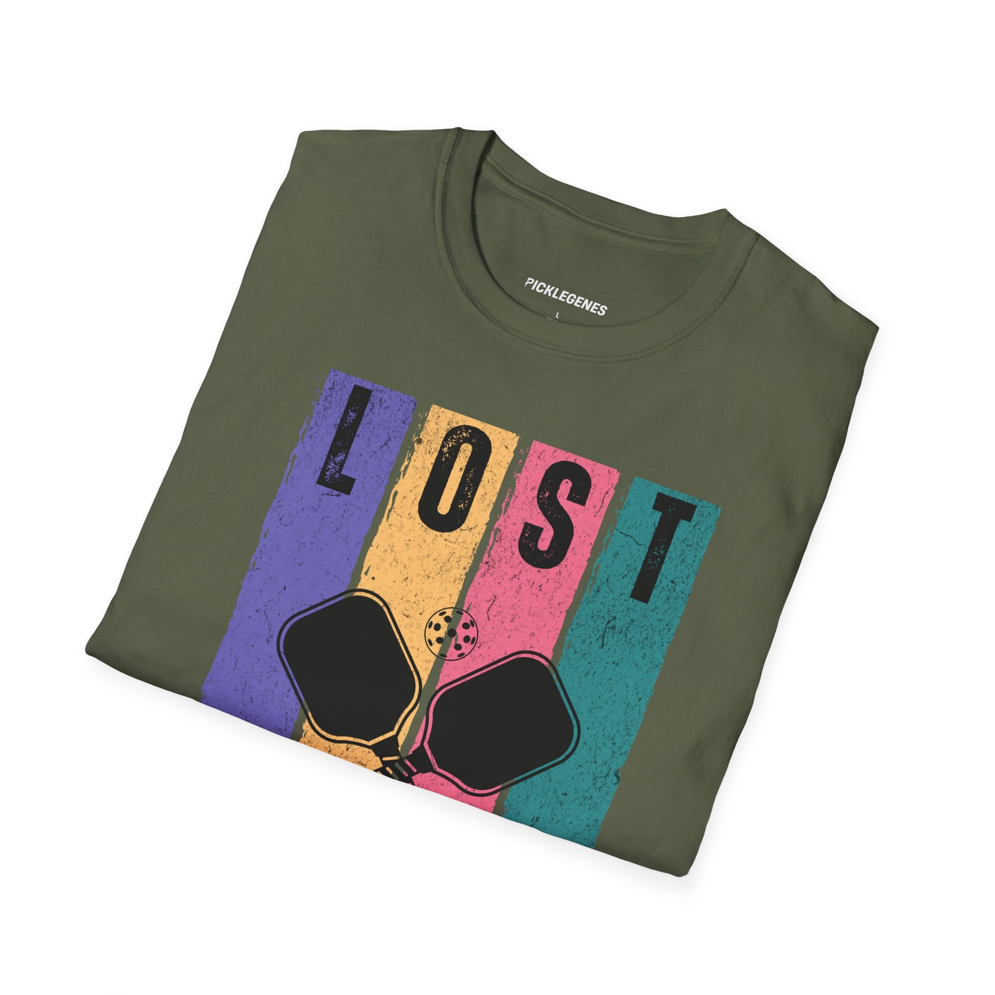 Lost In The Courts - Pickleball T-Shirt Design 26