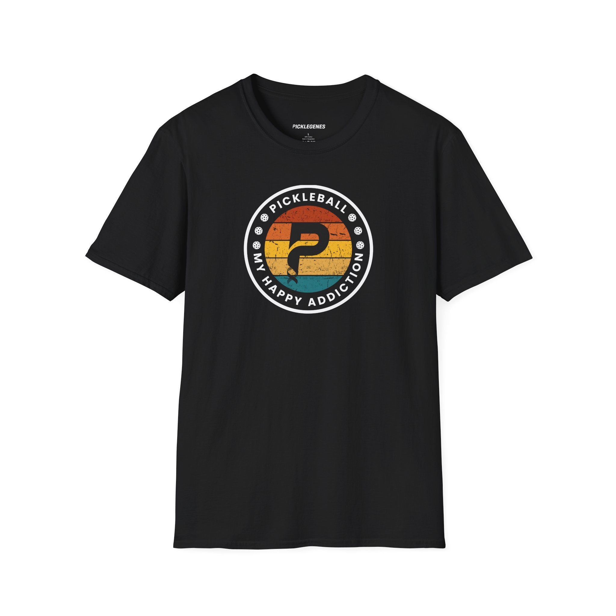 Pickleball My Happy Addiction Pickleball T-shirt - Pickleball T-Shirt Design 8