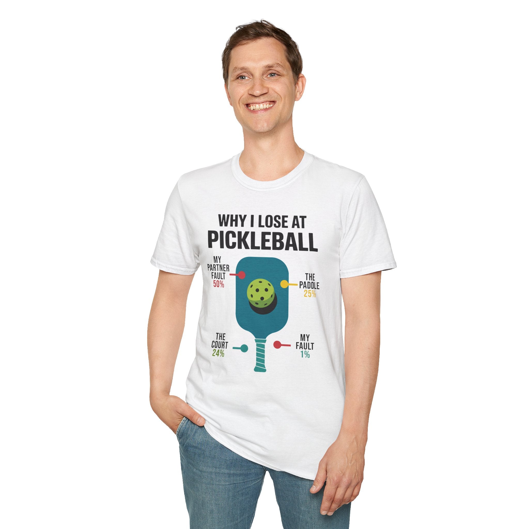 Why I Lose At Pickleball T-shirt - Pickleball T-Shirt Design 15