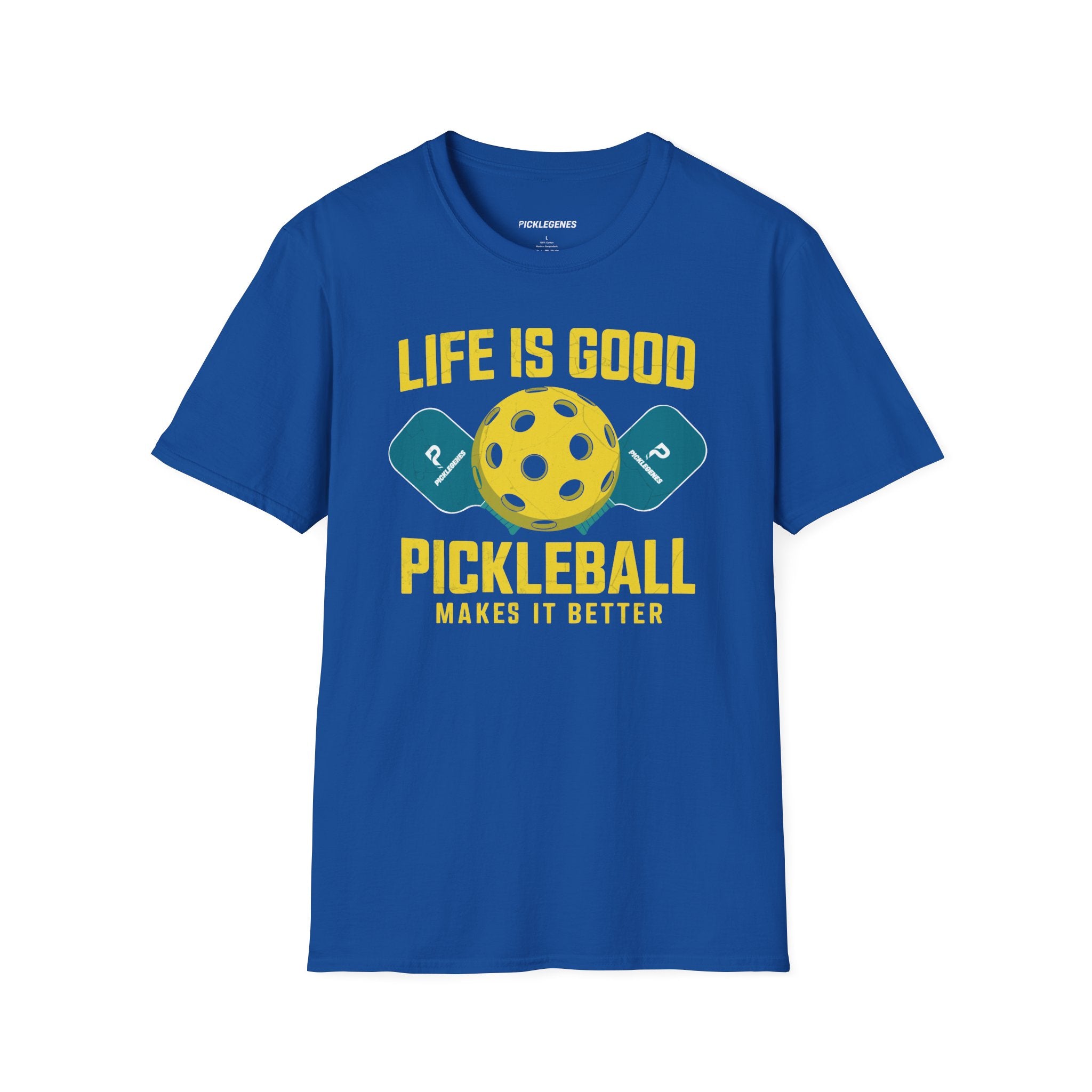 Life Is Good Funny Pickleball T-shirt - Pickleball T-Shirt Design 10