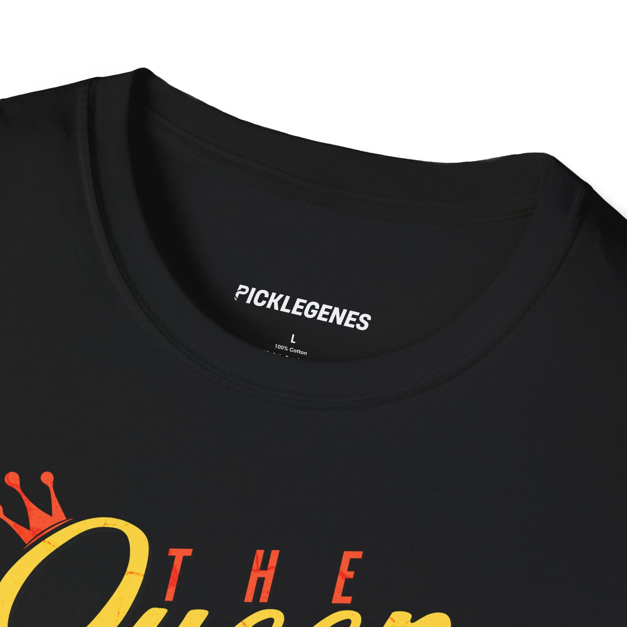 The Queen Of Pickleball T-shirt - Pickleball T-Shirt Design 19