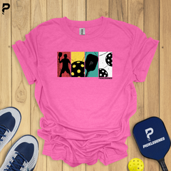 Picklegenes Brand Animated Pickleball T-shirt - Pickleball T-Shirt Design 5