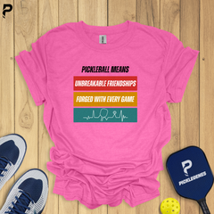 Unbreakable Friendship Pickleball T-shirt - Pickleball T-Shirt Design 5