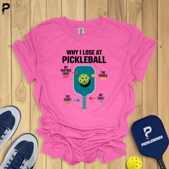 Why I Lose At Pickleball