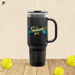 Picklegenes Graffiti Insulated Travel Mug
